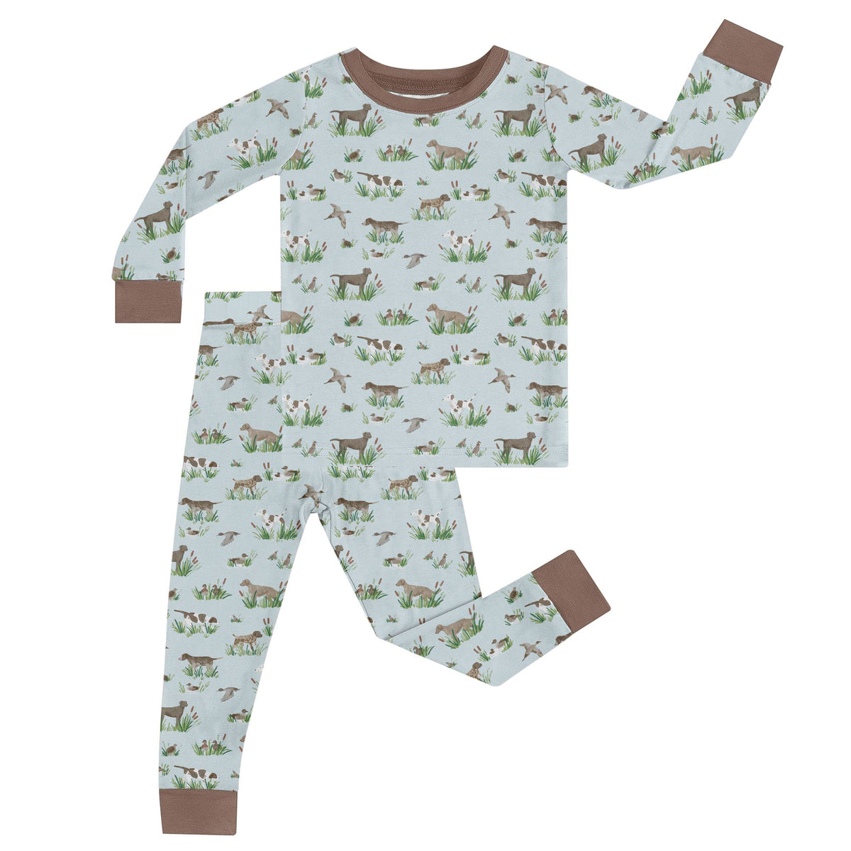 Delta Bird Hunting Dogs- LS/Pants Toddler PJs
