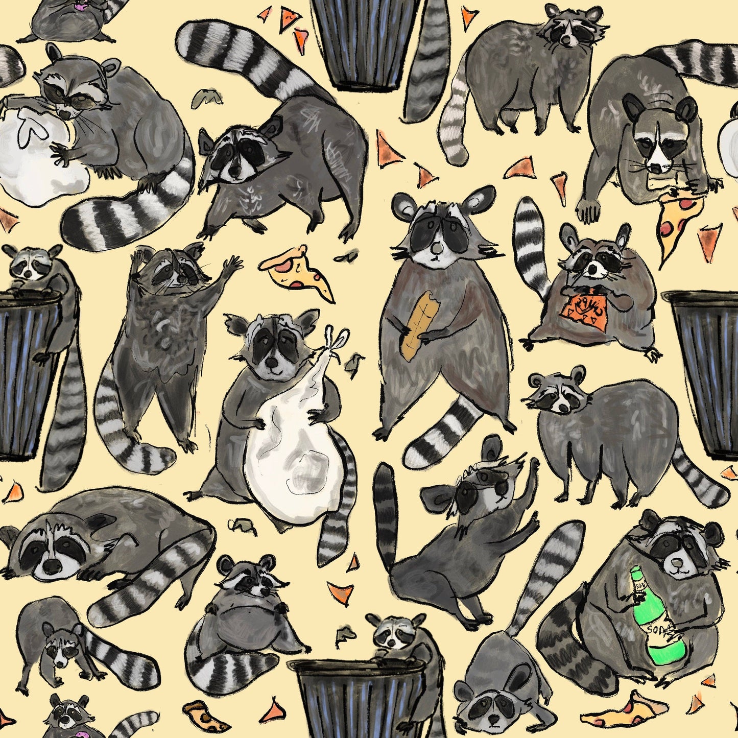 Raccoons Daily Shirt