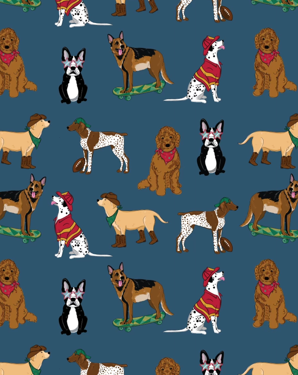 Rowdy Pups Bamboo PJ
