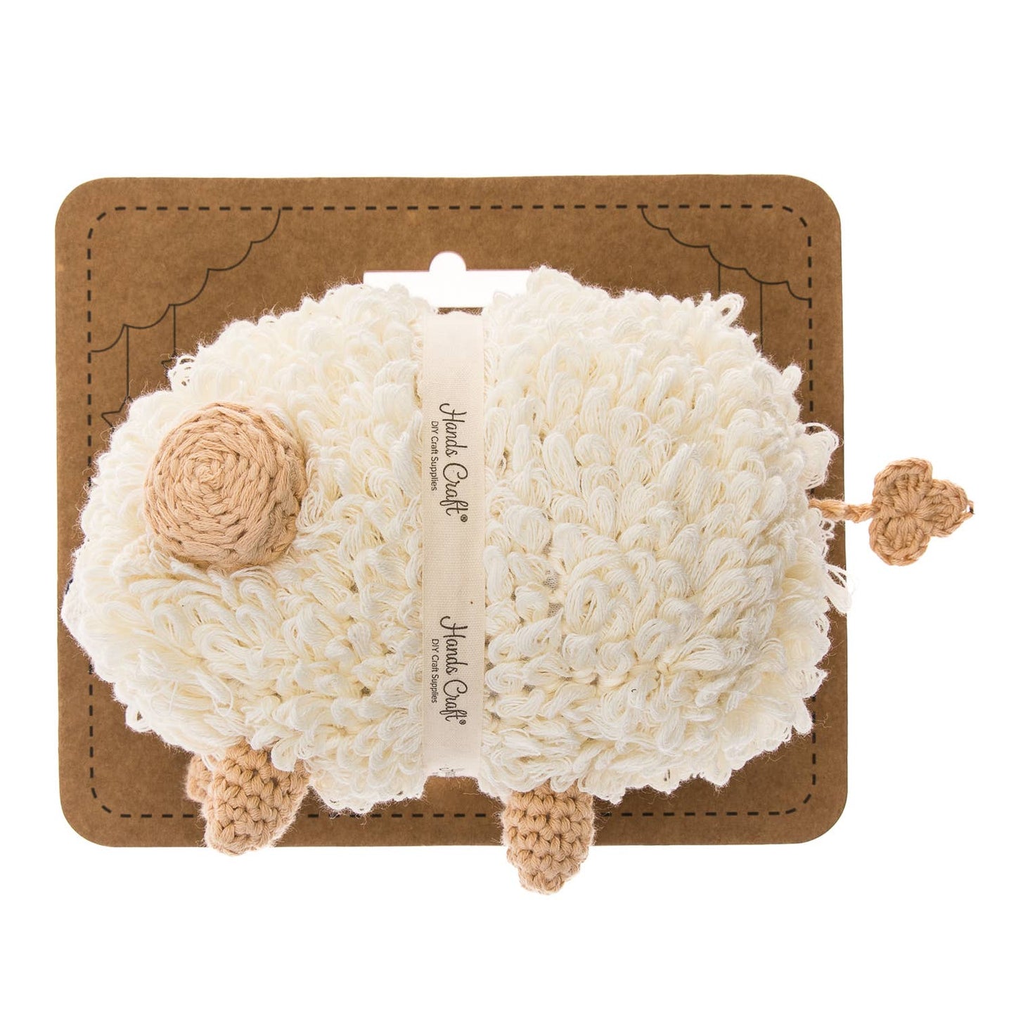 Handmade Crochet Doll: Mr. Shallis the Sheep