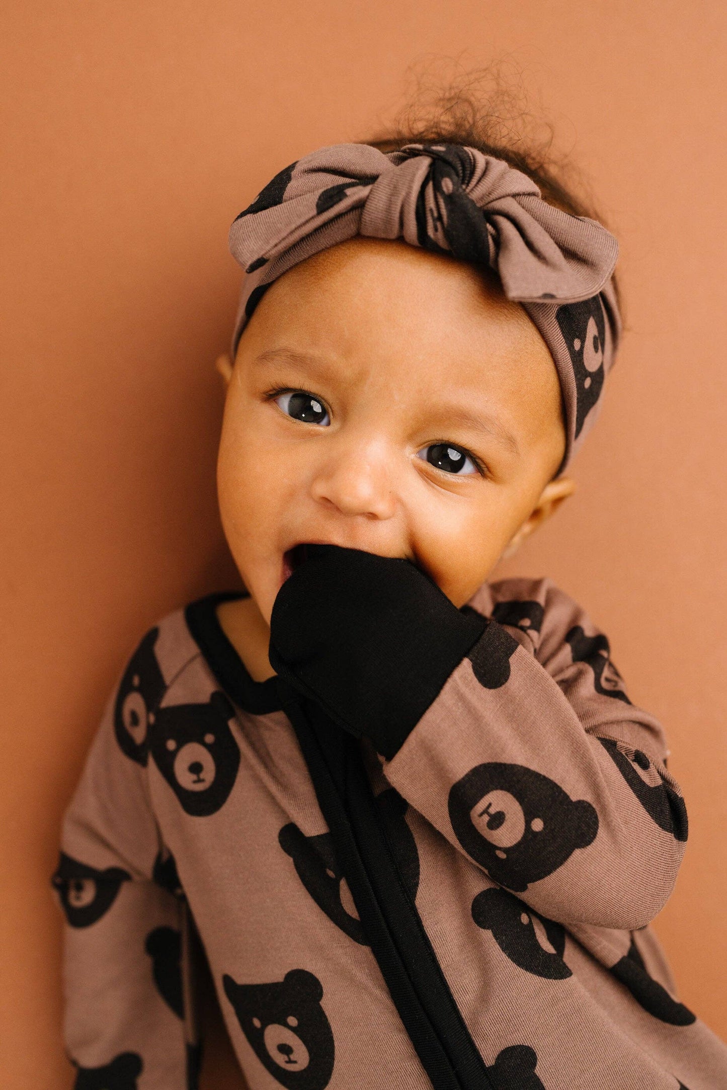 Brown Bear Bamboo Sleeper