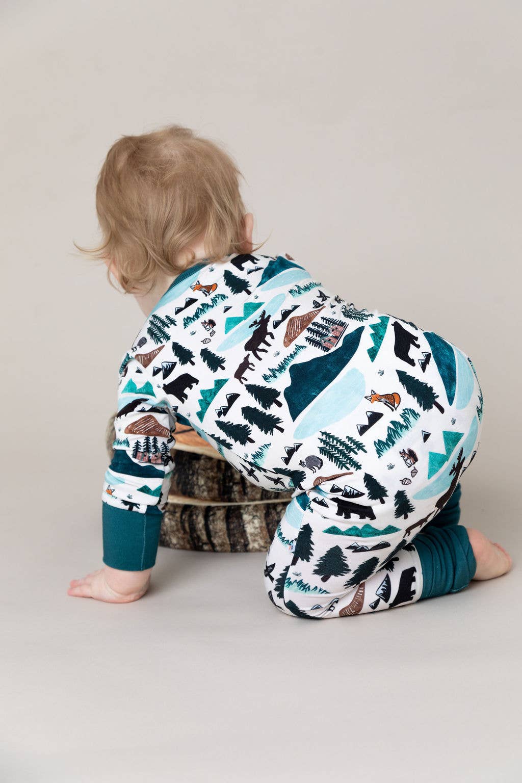 Baby Bamboo Pajamas - Bamboo Sleeper - Into The Wild