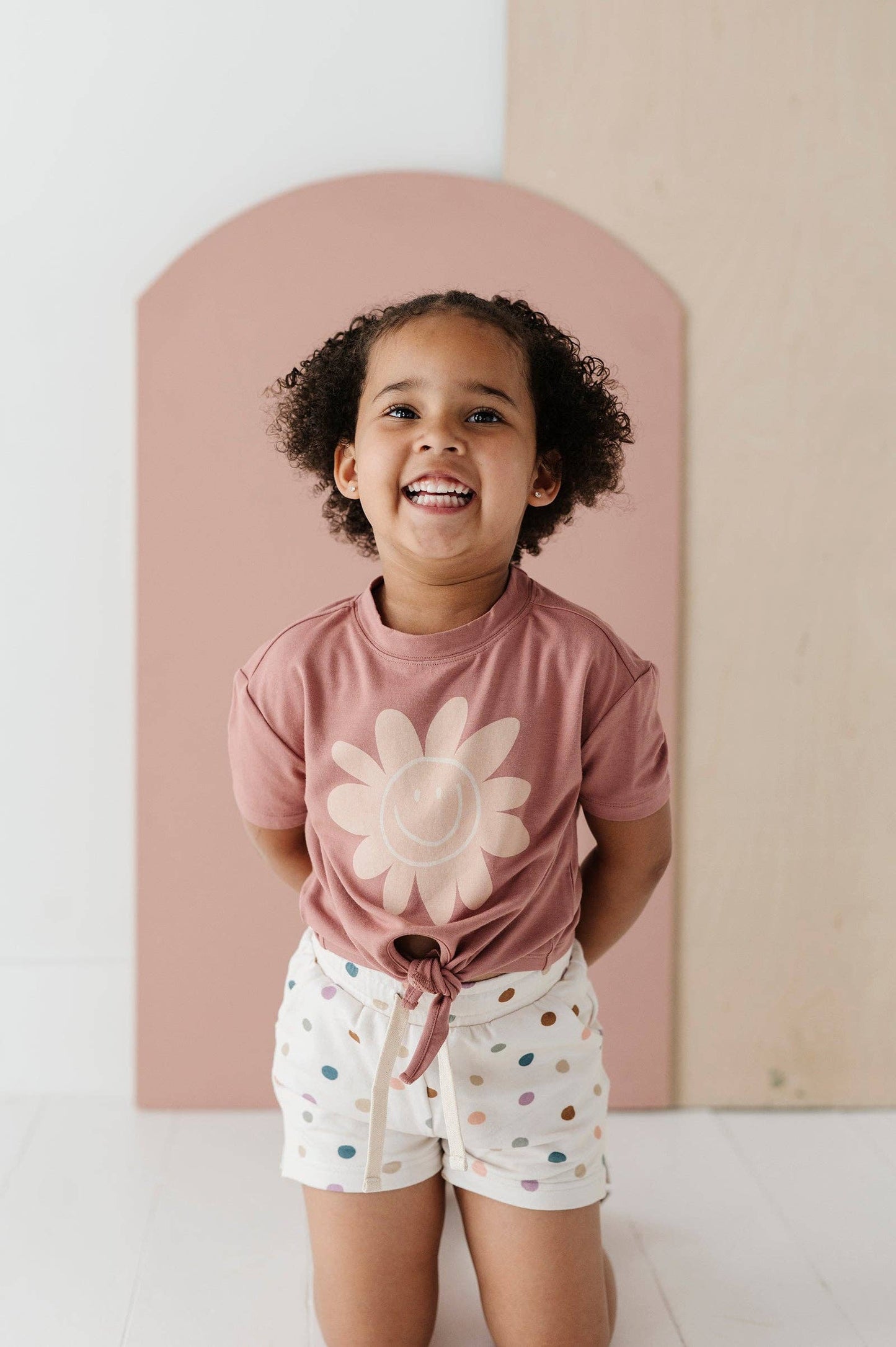 Girl's Tie Front Shirt