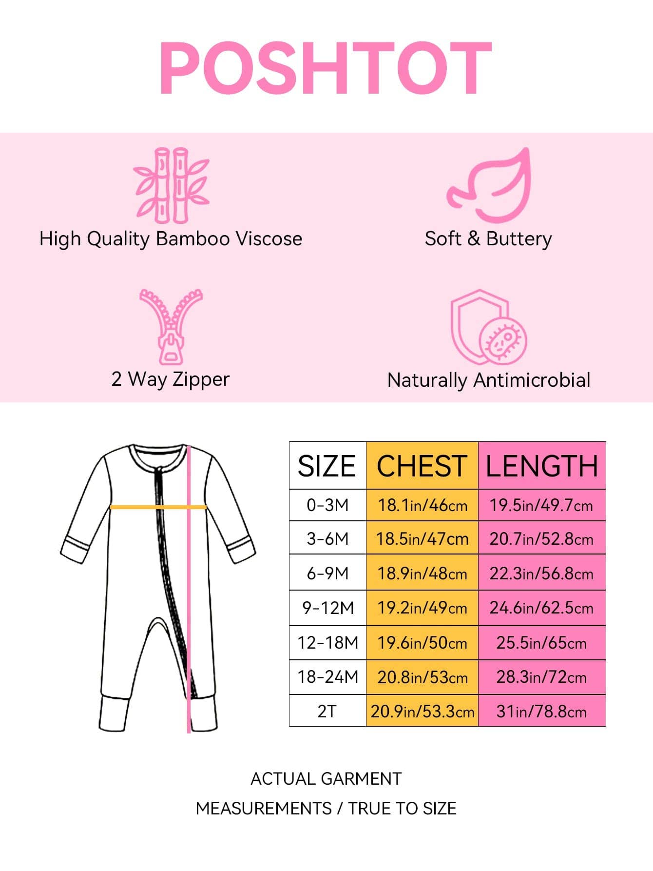 Sassy Shades Bamboo Baby Convertible Zippy Romper