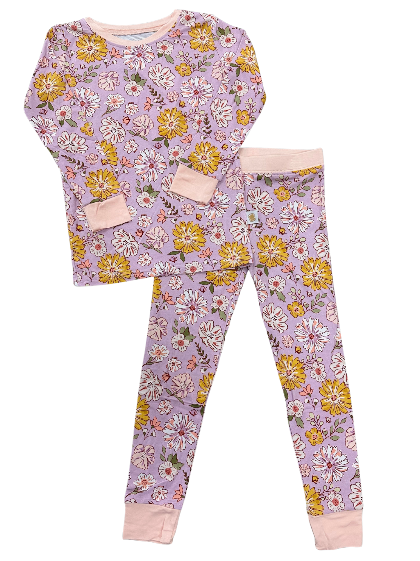Flowers Bamboo Pj Set