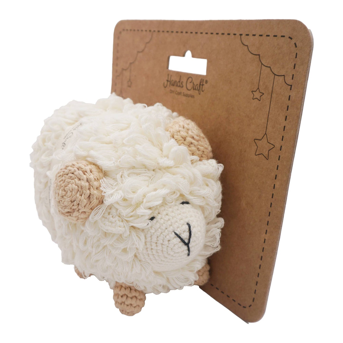Handmade Crochet Doll: Mr. Shallis the Sheep