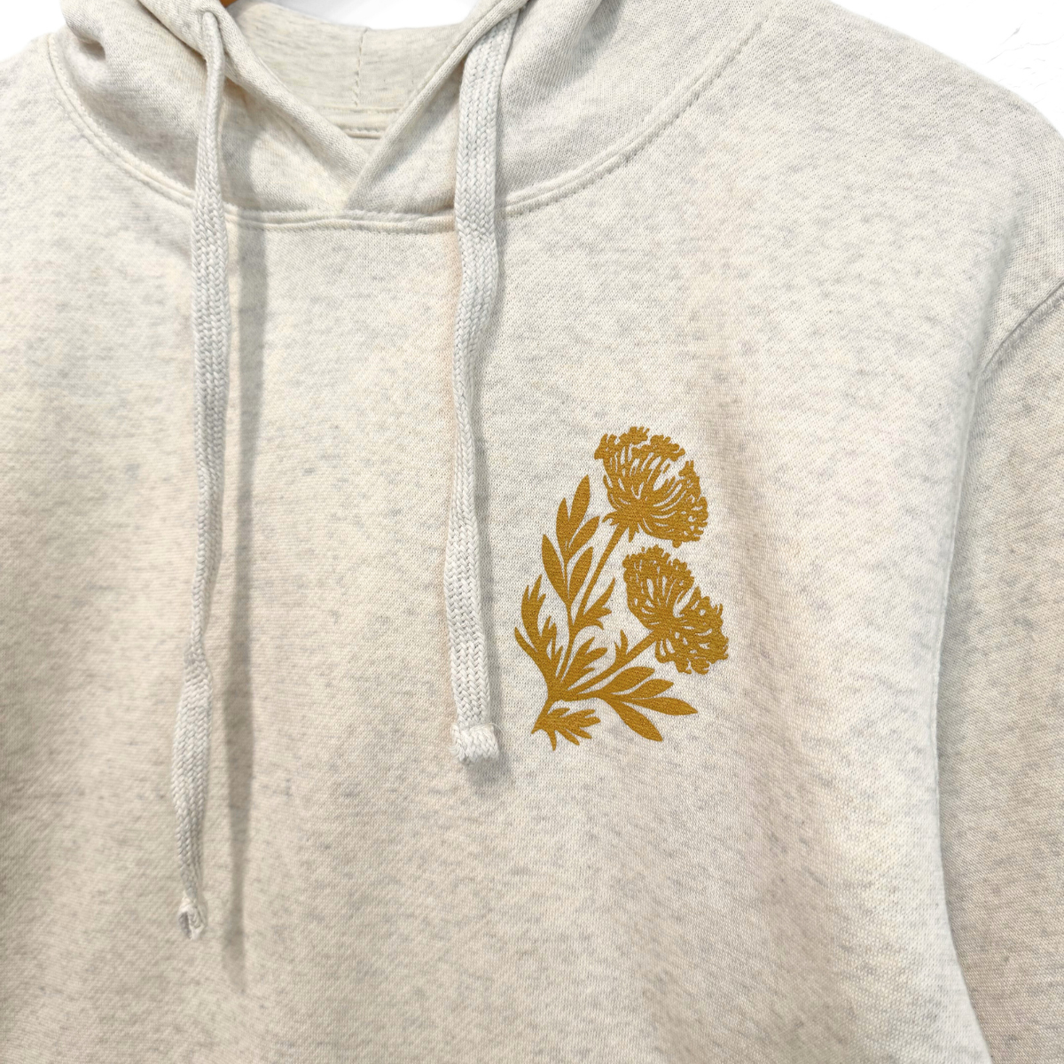 Wild Field Unisex Hoodie - Heather Natural