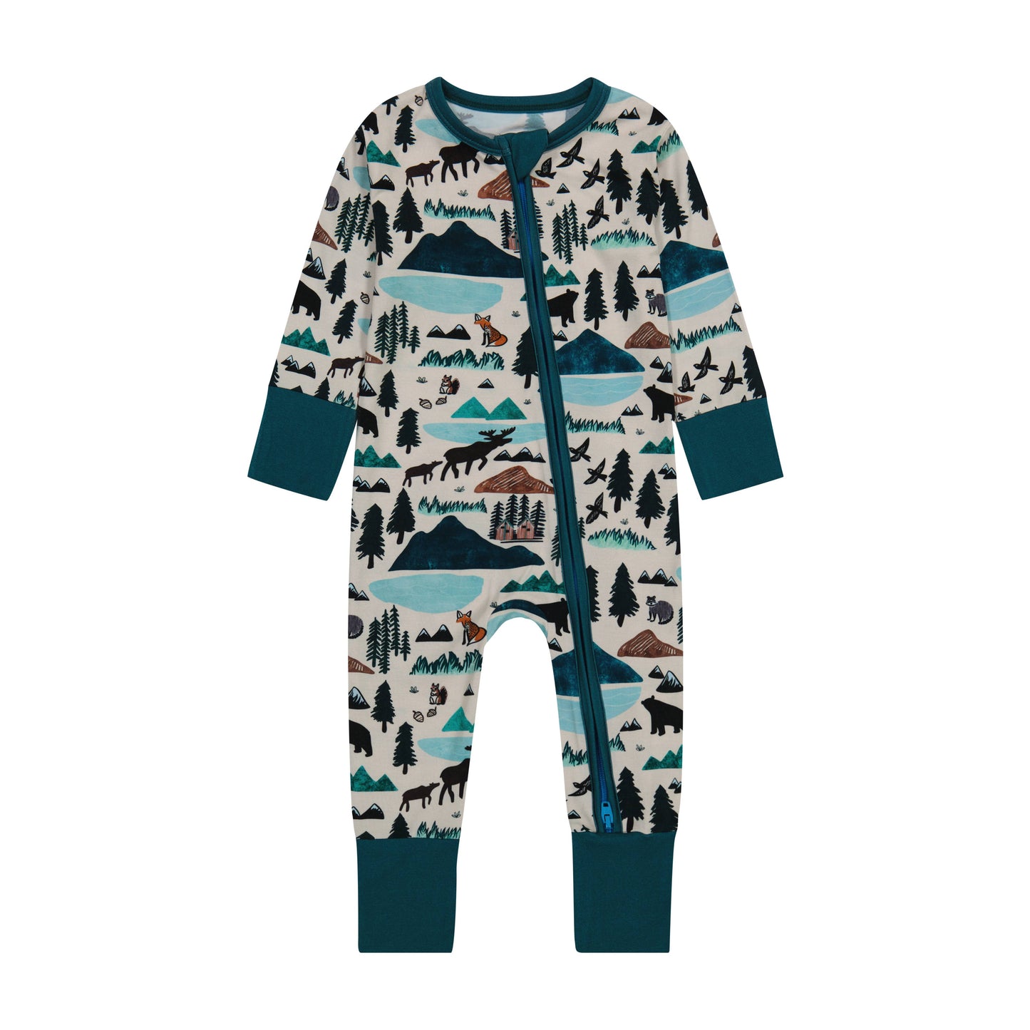 Baby Bamboo Pajamas - Bamboo Sleeper - Into The Wild