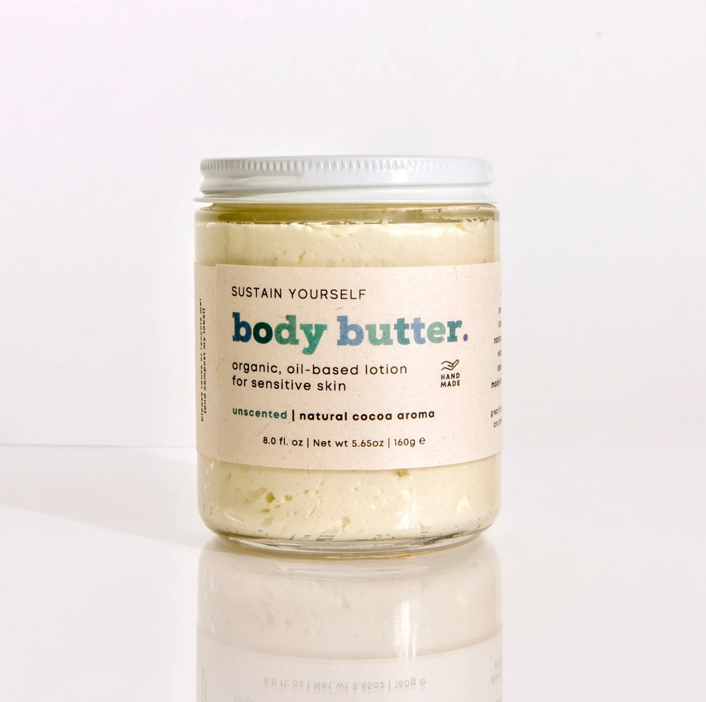 Organic Unscented Body Butter