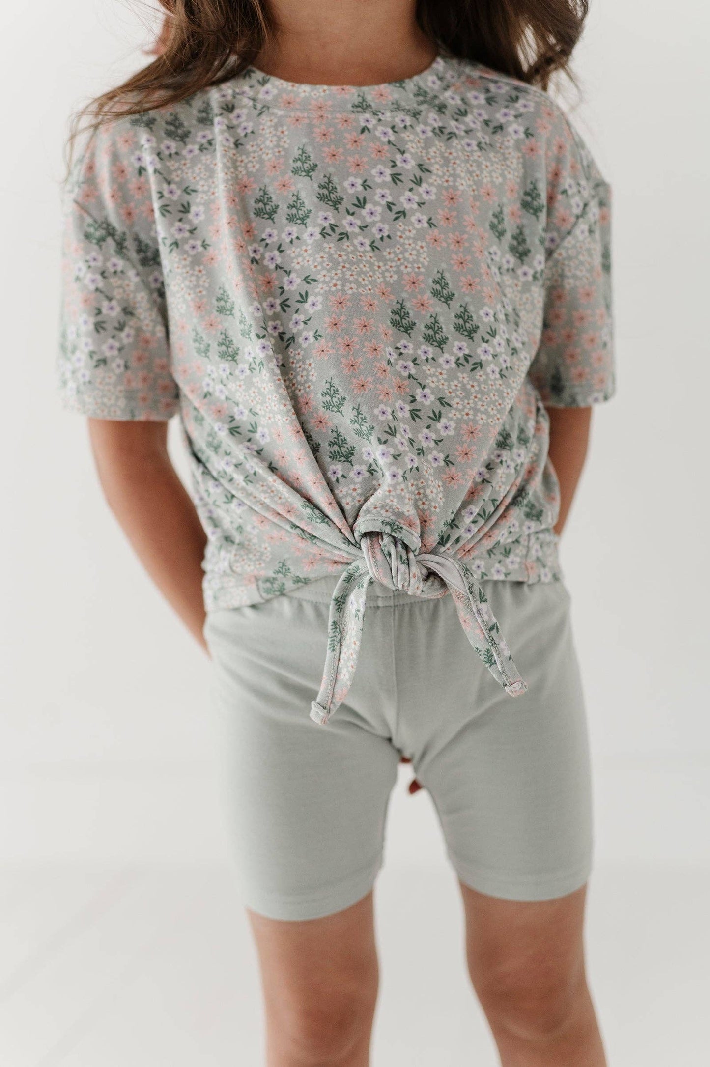 Babysprouts Girl's Tie Front Shirt