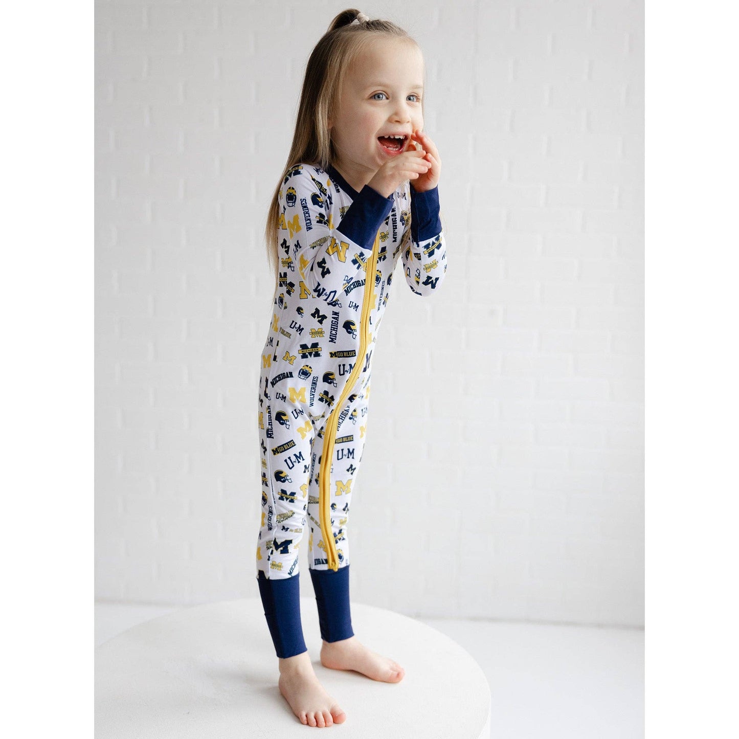 Michigan Wolverines Zippy One-Piece