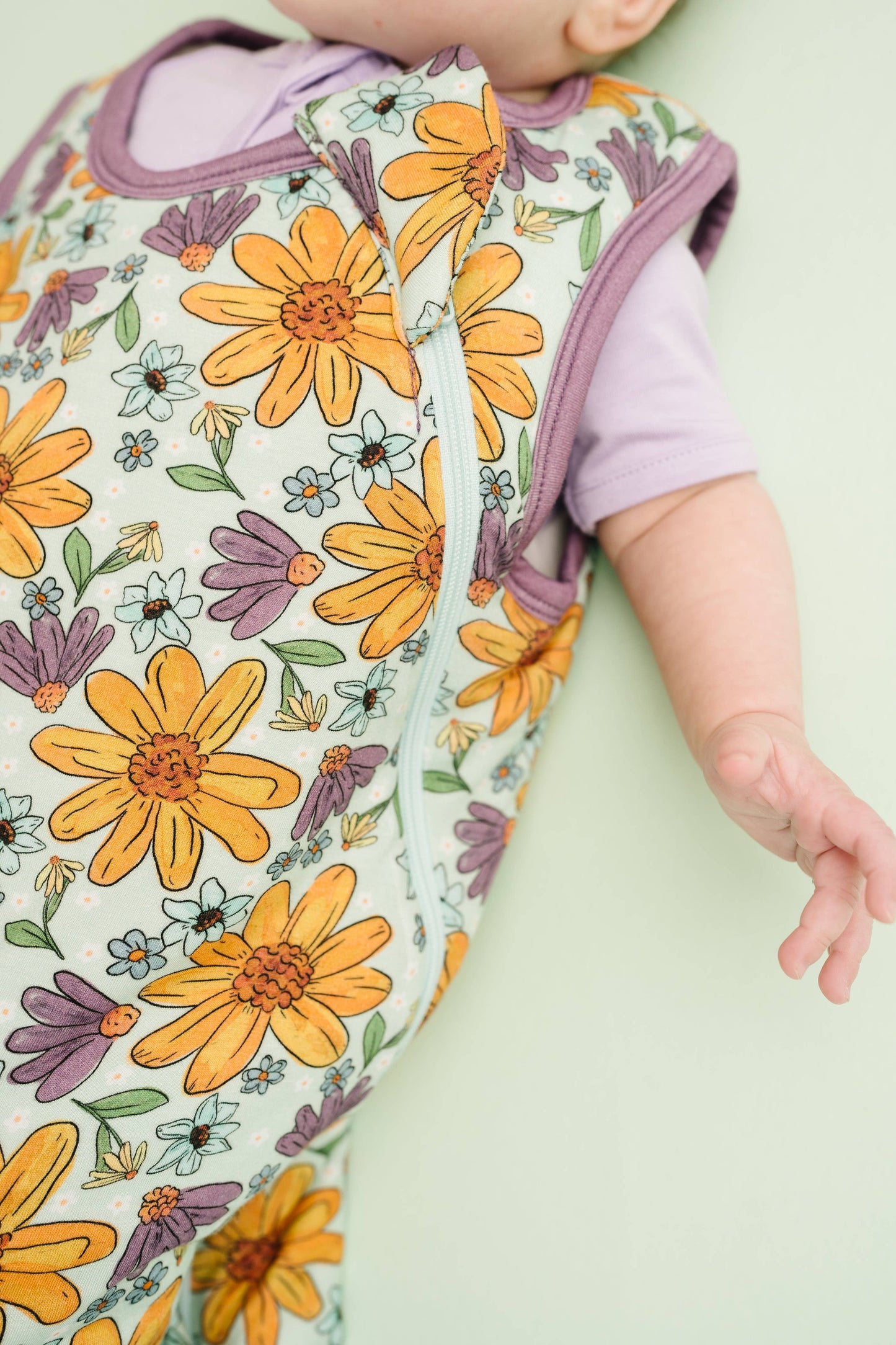 Laura Mae Floral Bamboo Sleep Bag