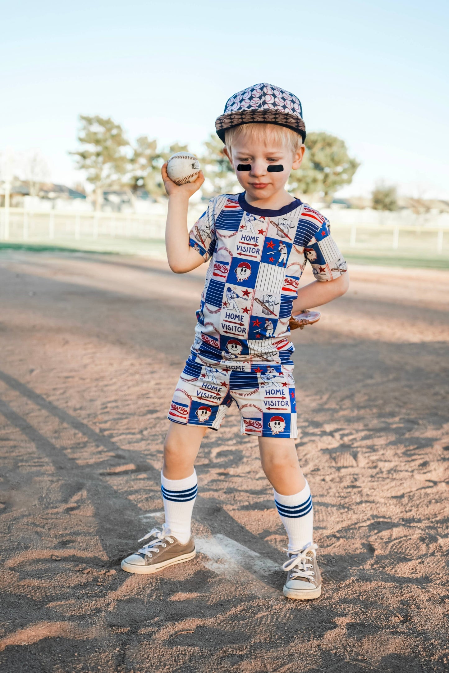 Field of Dreams 2 Piece Shorts Set