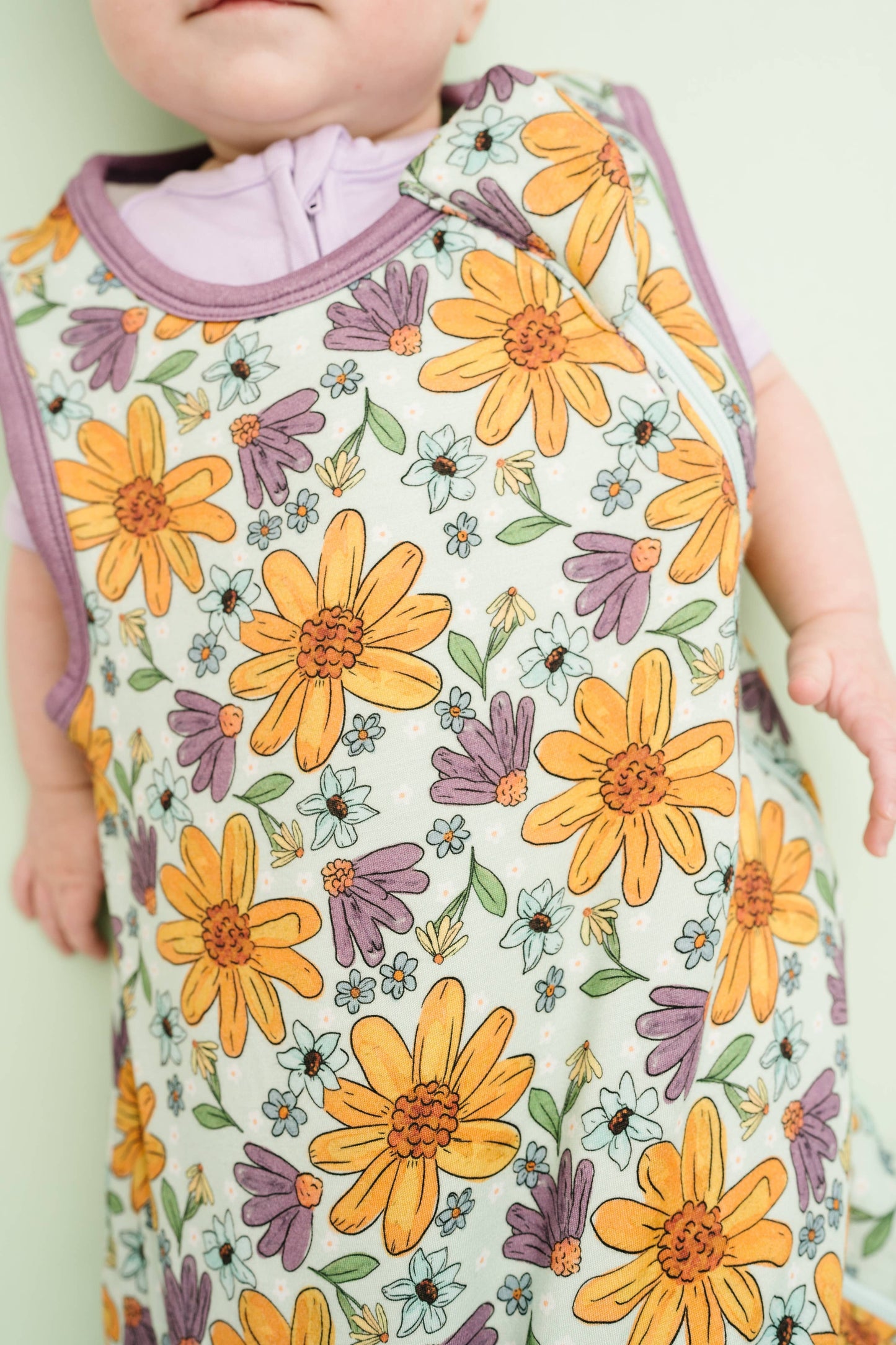 Laura Mae Floral Bamboo Sleep Bag
