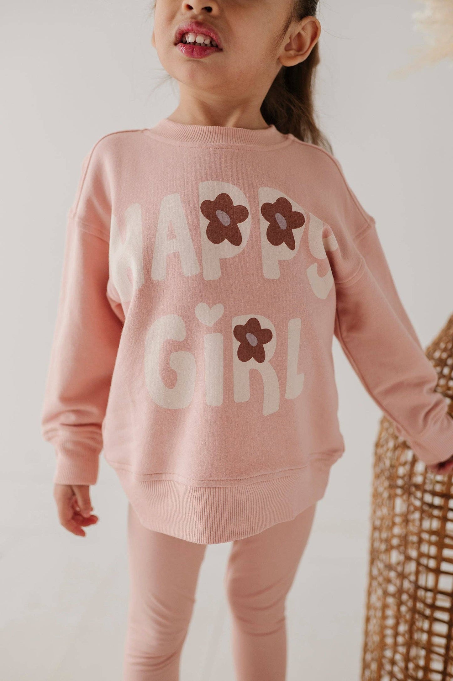 Boxy Sweatshirt Bamboo/Cotton Baby/Kids Clothing Fall 2025