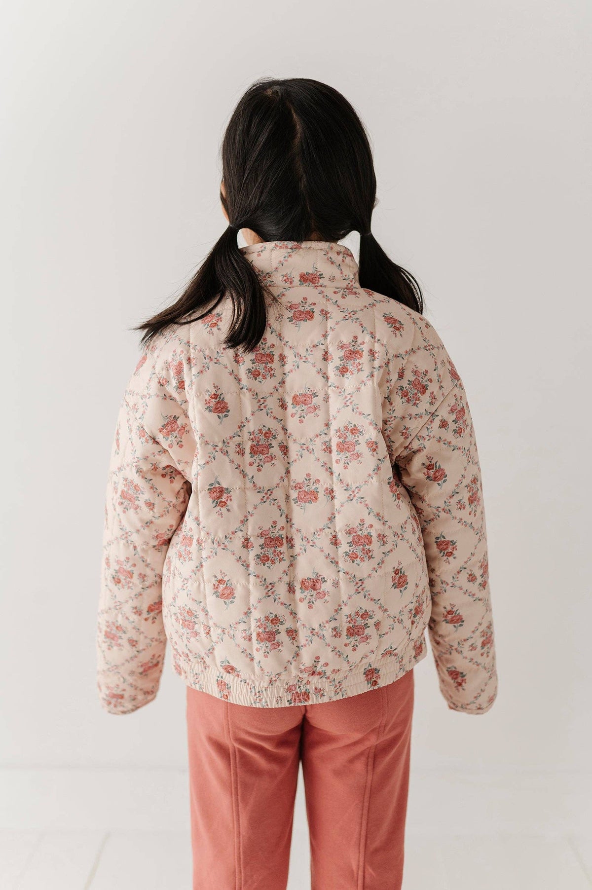Avery & Alexander Quilted Floral Bomber Jacket