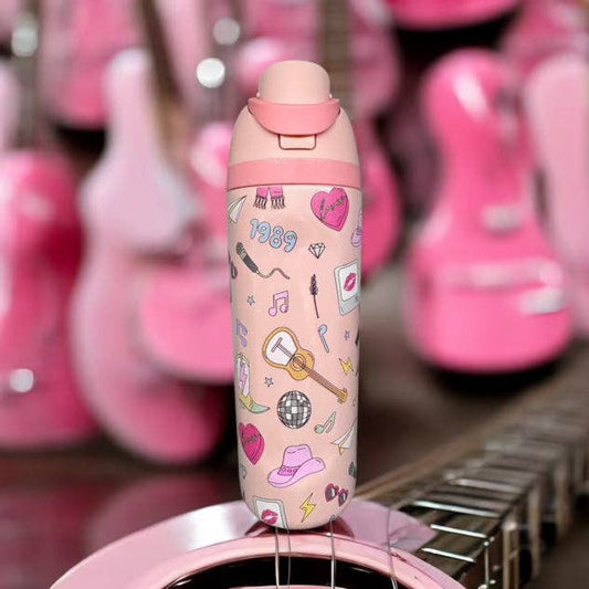 Taylor Swift ERAS Inspired 20 oz Insulated Tumbler, Pink