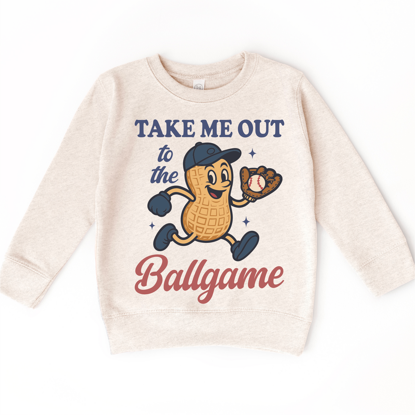 Baseball Take Me Out To The Ballpark Shirt - Peanut Baseball Tee
