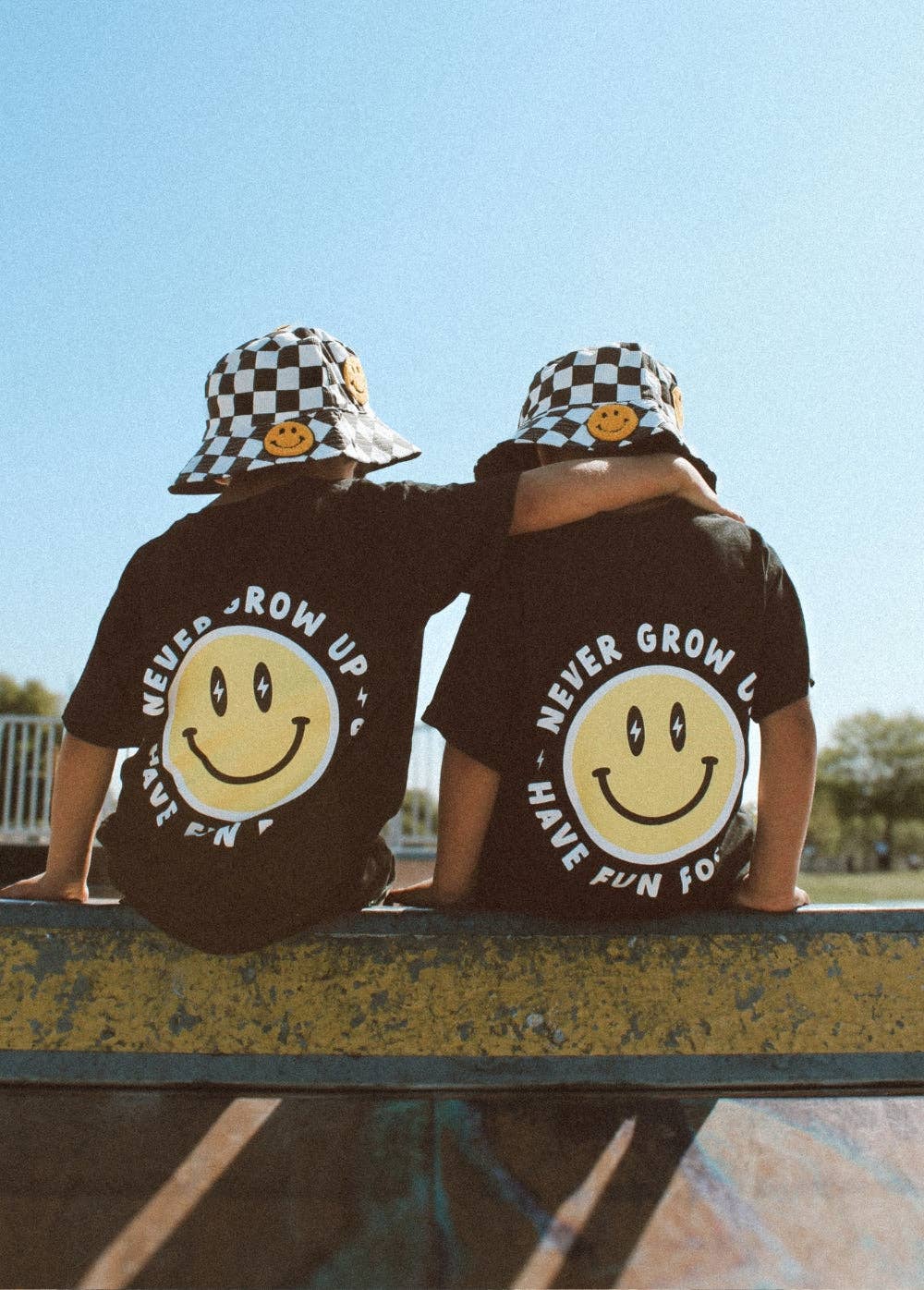 Never Grow Up T-Shirt Yellow