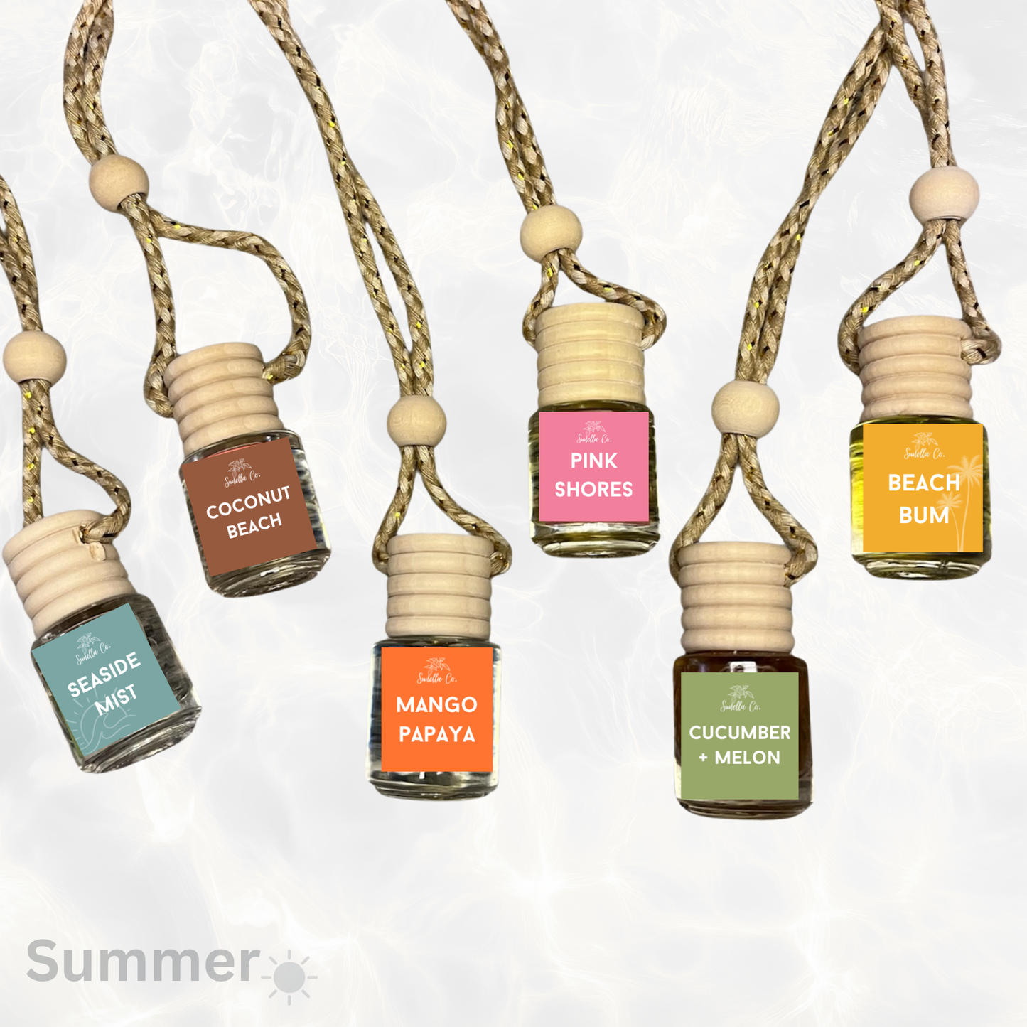 New Spring & Summer Scents - Car Diffusers Air Freshener