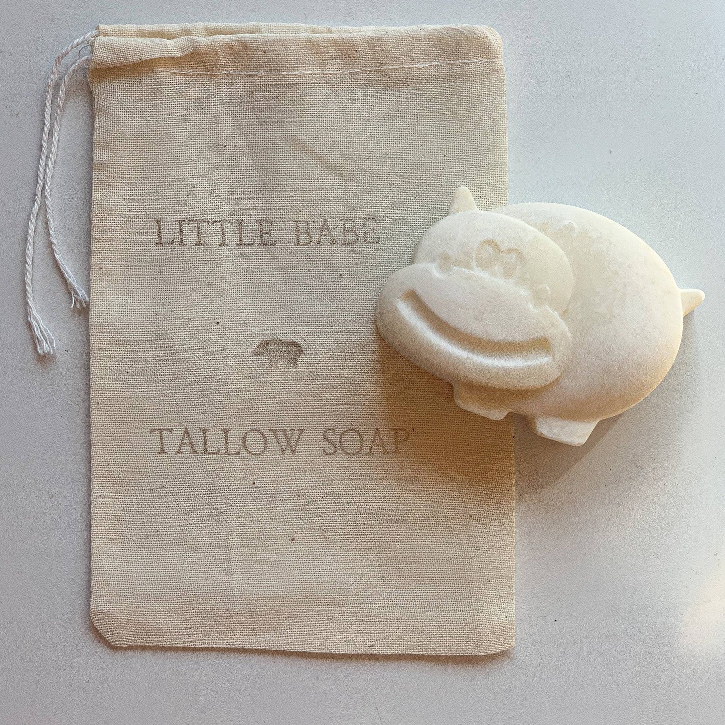 Hippo Tallow Soap | Animal Soap | Kid Soap | Tallow Soap