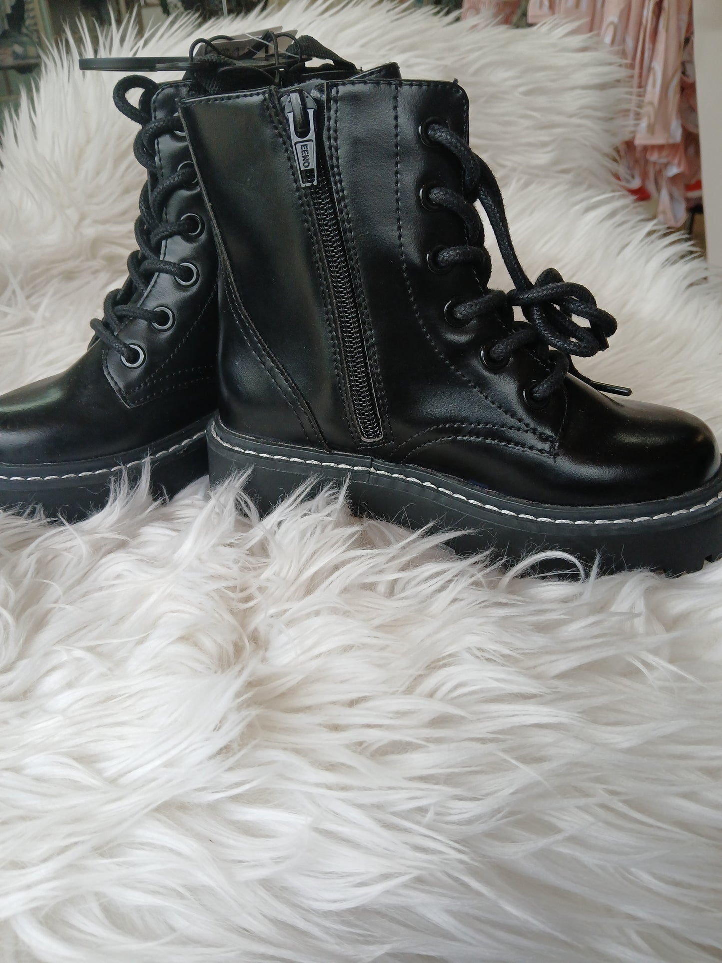 Girls H&M Combat Boots