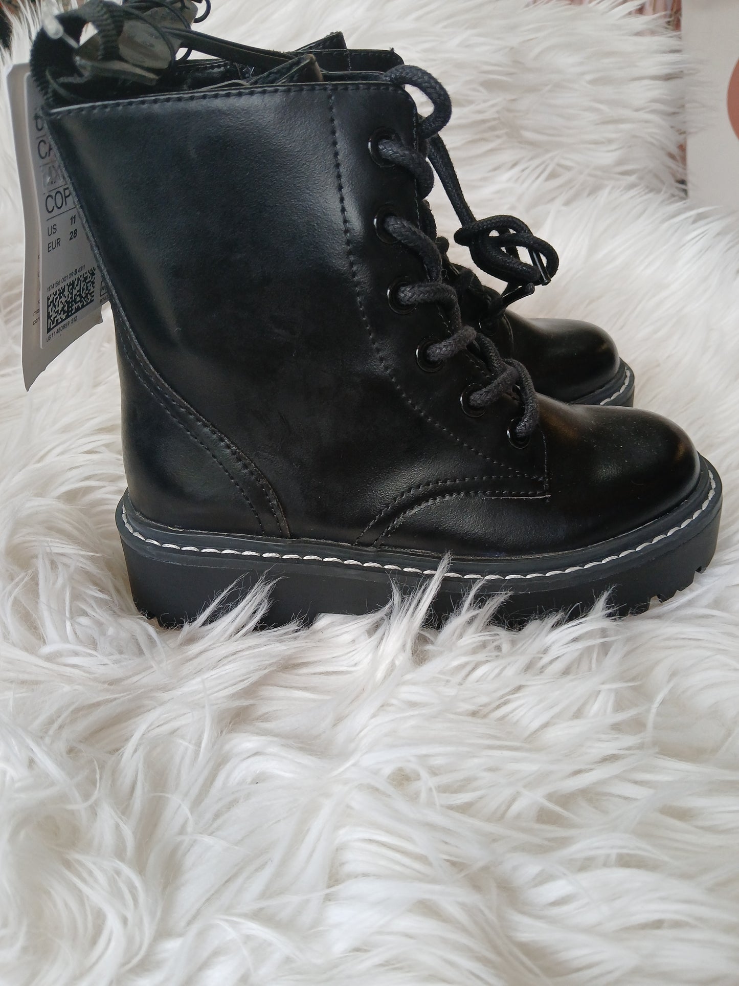 Girls H&M Combat Boots