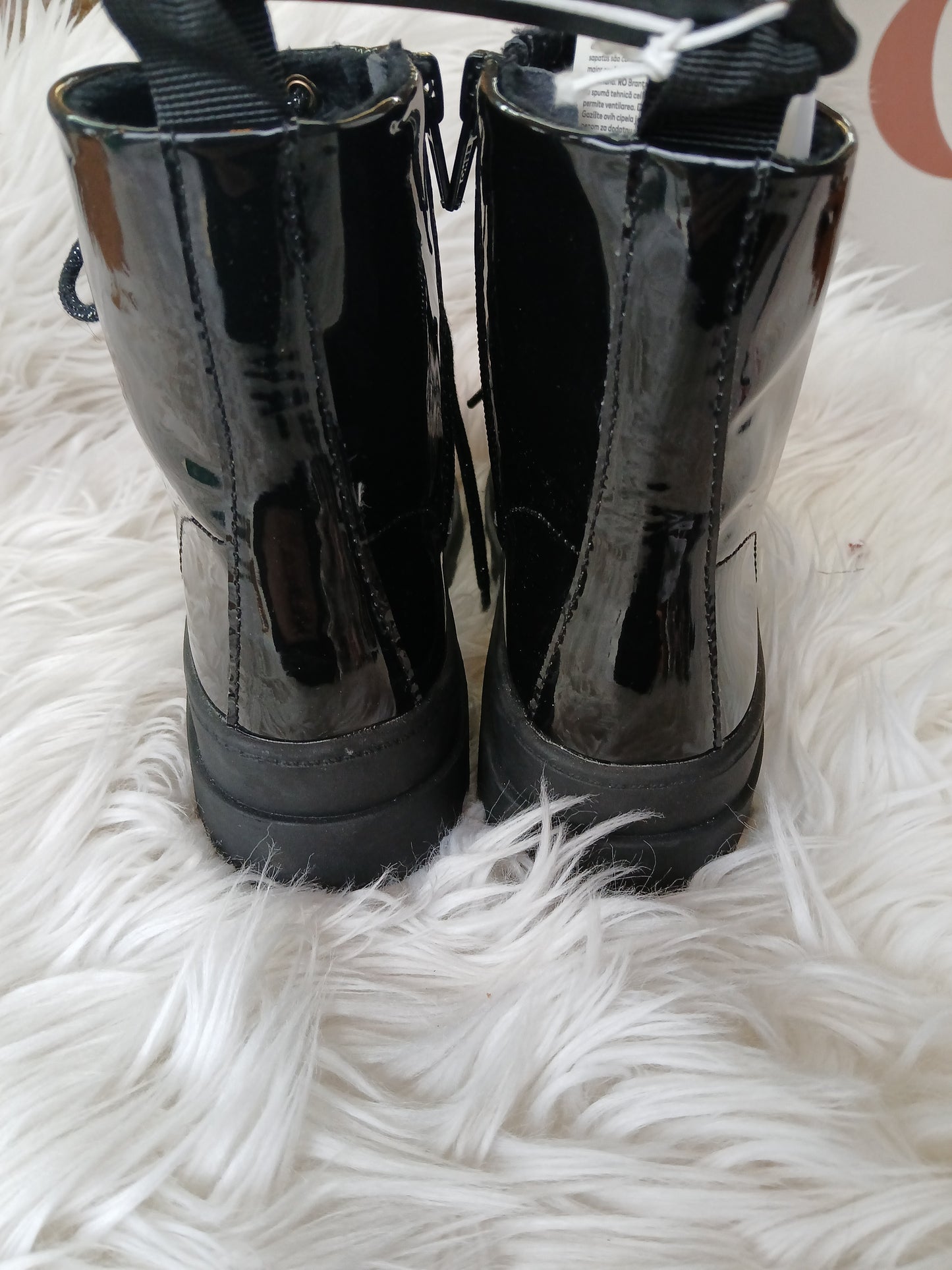 H&M new with tags black combat boots