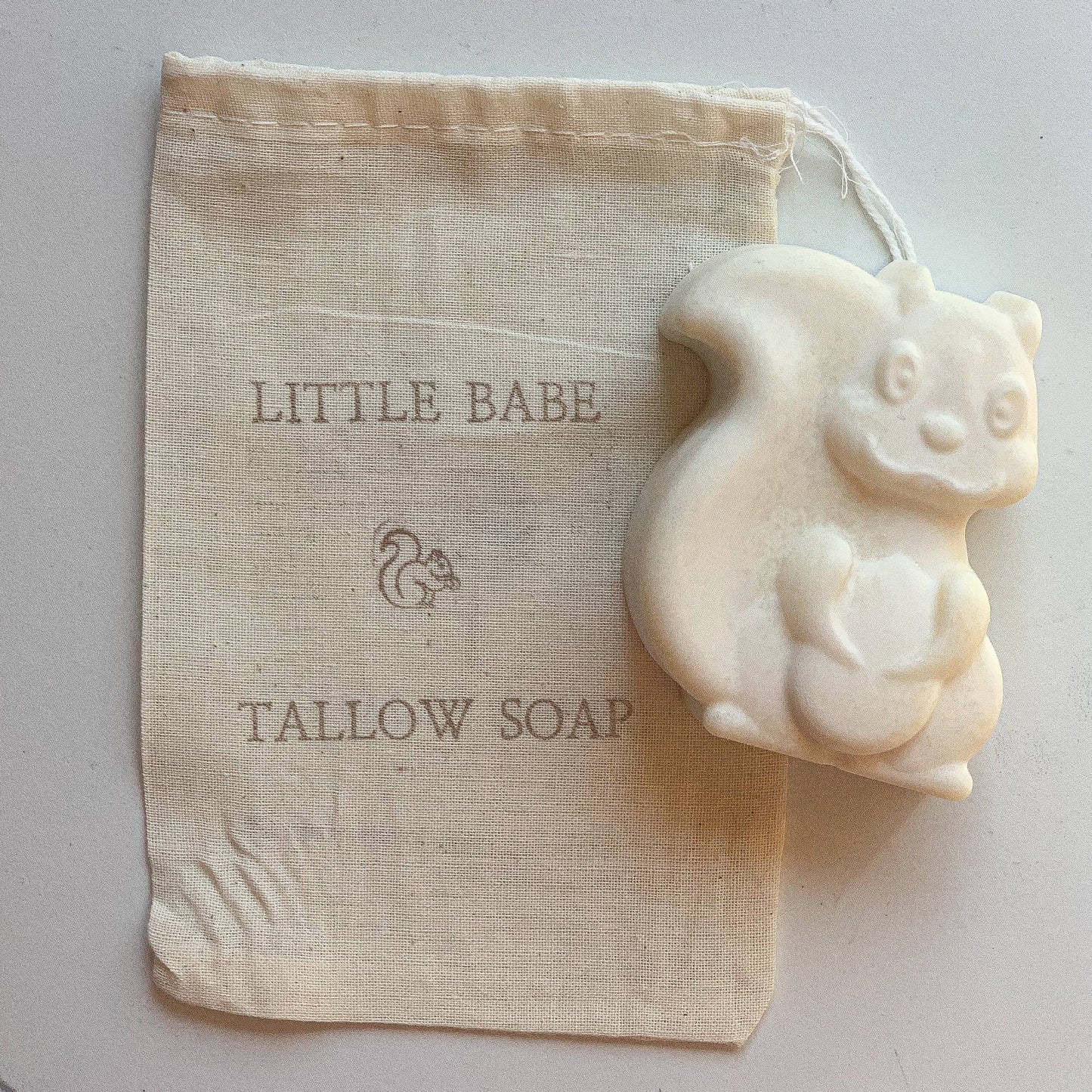 Squirrel Tallow Soap | Animal Soaps | Kid Soap | Tallow Soap