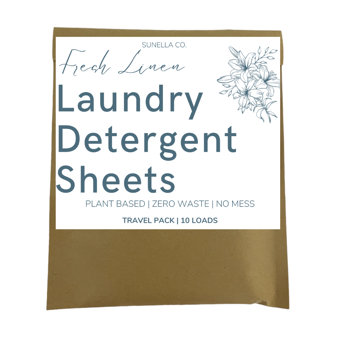 Laundry Detergent Sheets (10 loads) Travel Pack
