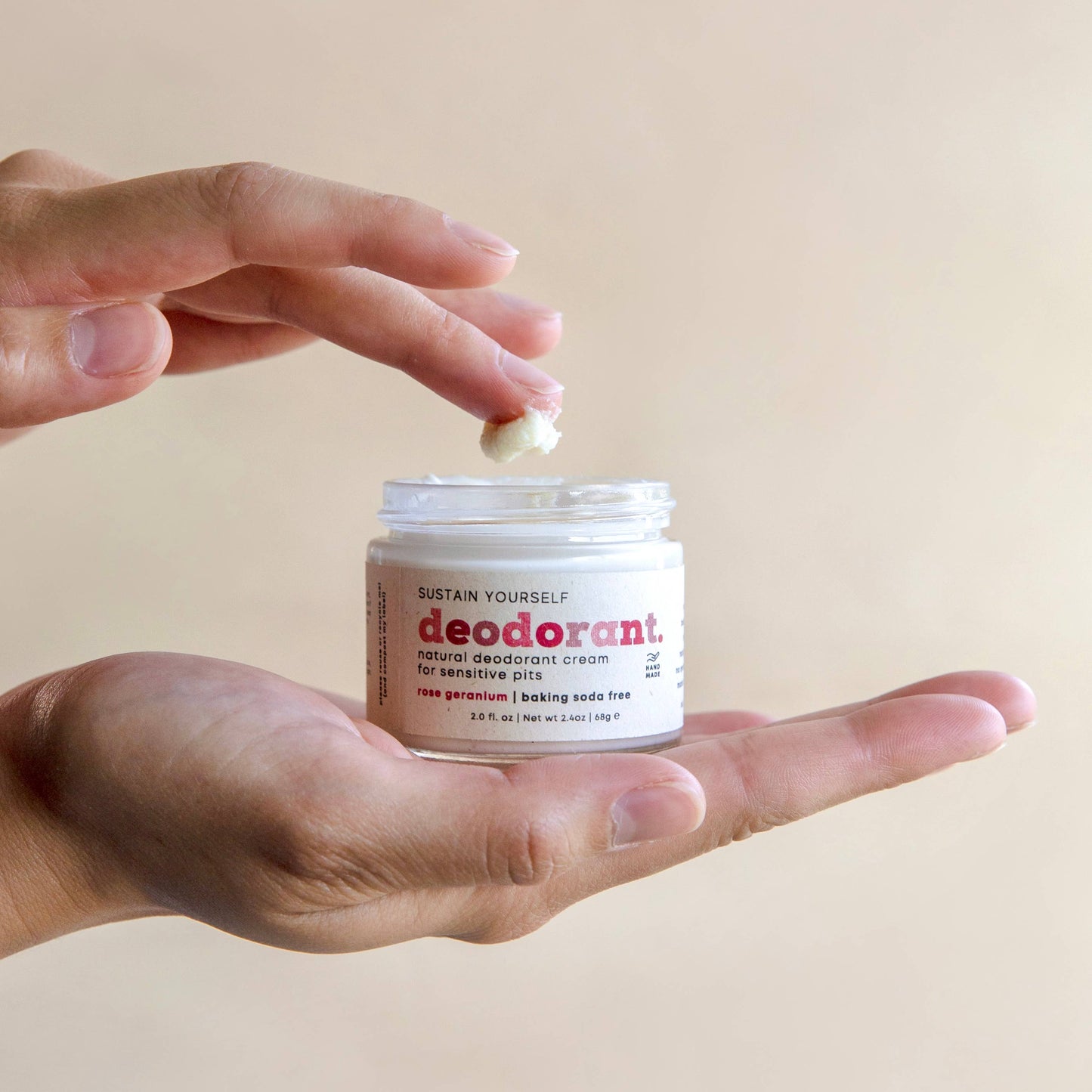 Rose Geranium Deodorant Cream