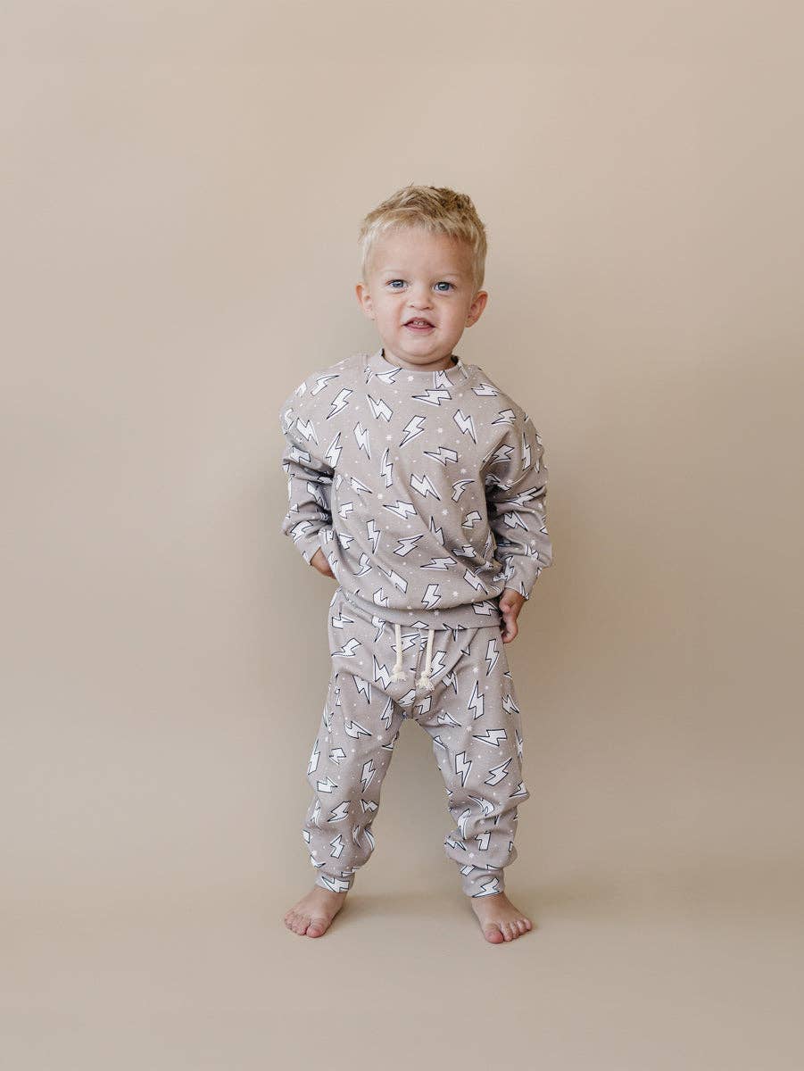 Jogger Set | Latte Bolts
