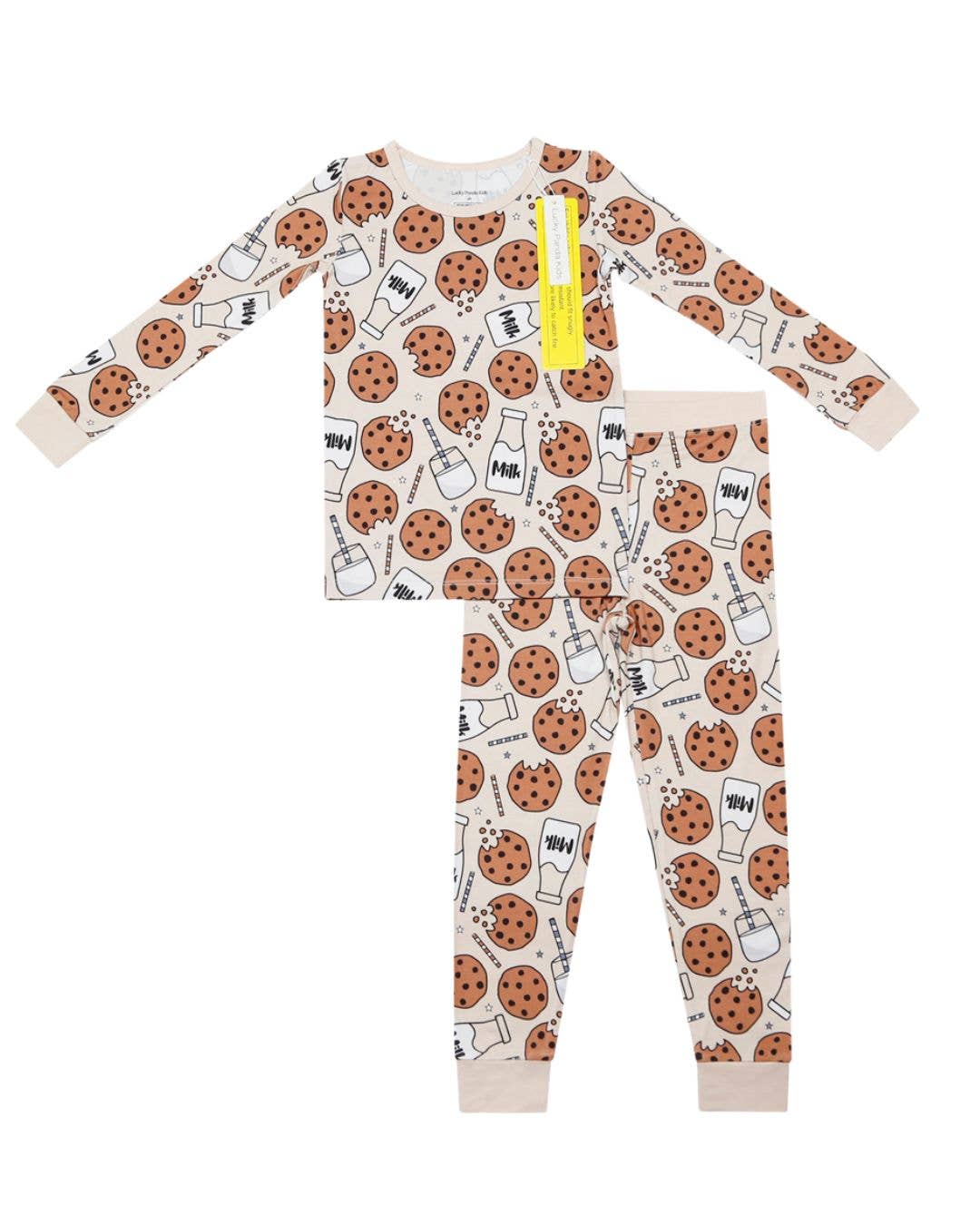 Bamboo Kids' Two Piece Set | Milk & Cookies