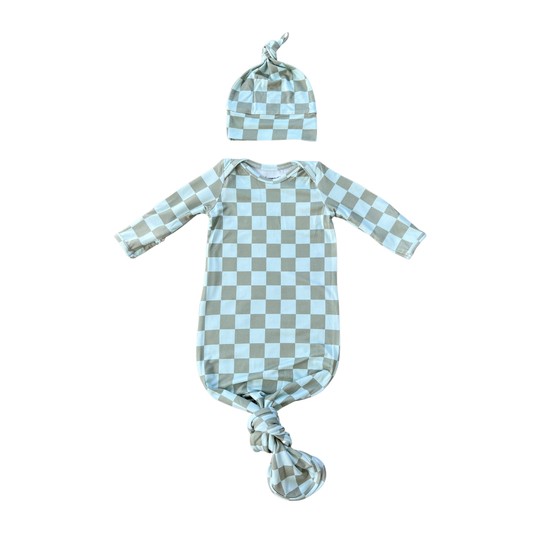 Baby Knotted Sleeper Set Bamboo Kids Clothing