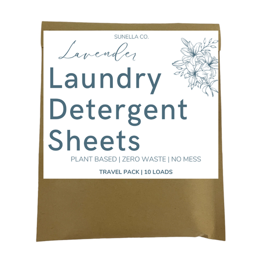 Laundry Detergent Sheets (10 loads) Travel Pack