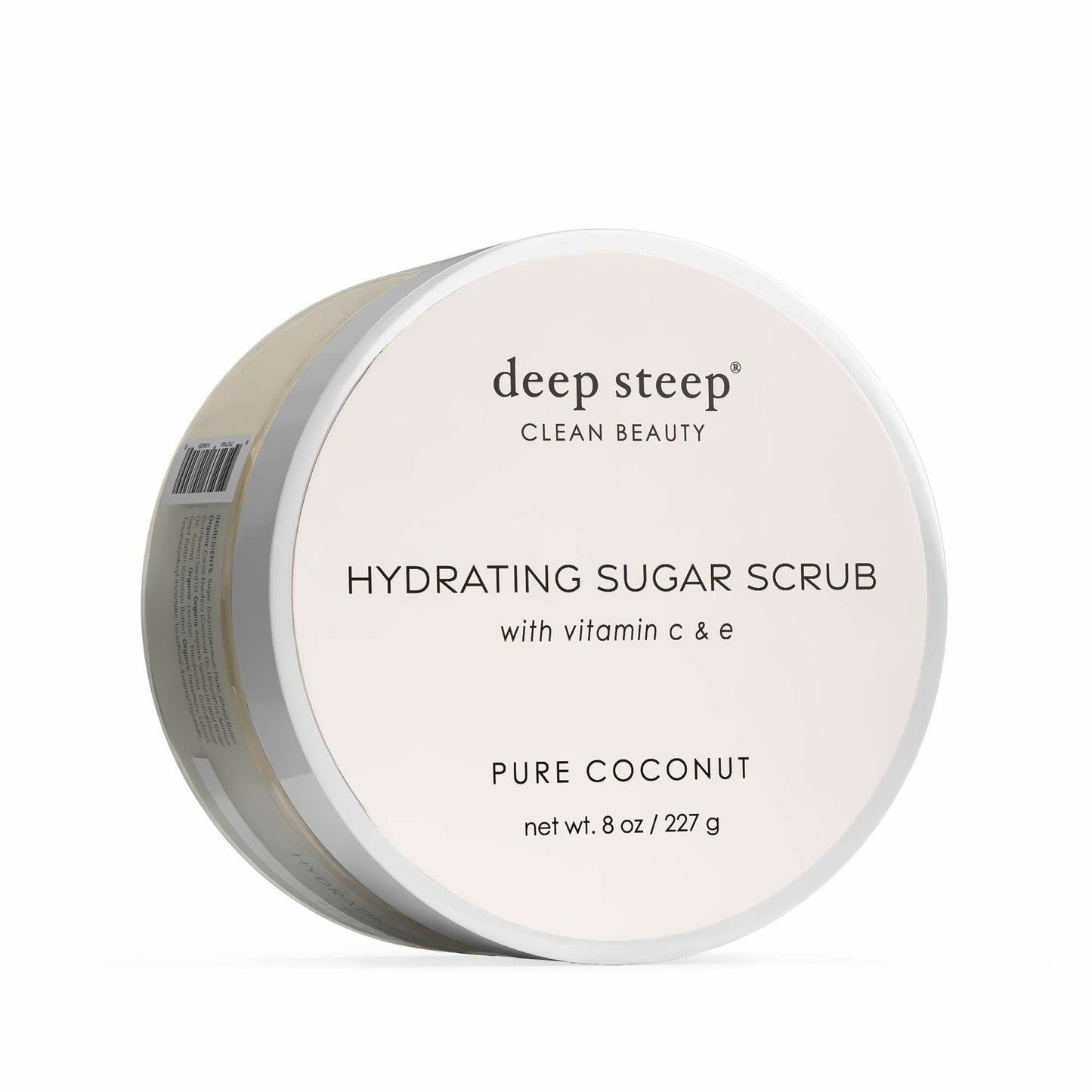 Pure Coconut Exfoliating and Smoothing Sugar Scrub 8oz