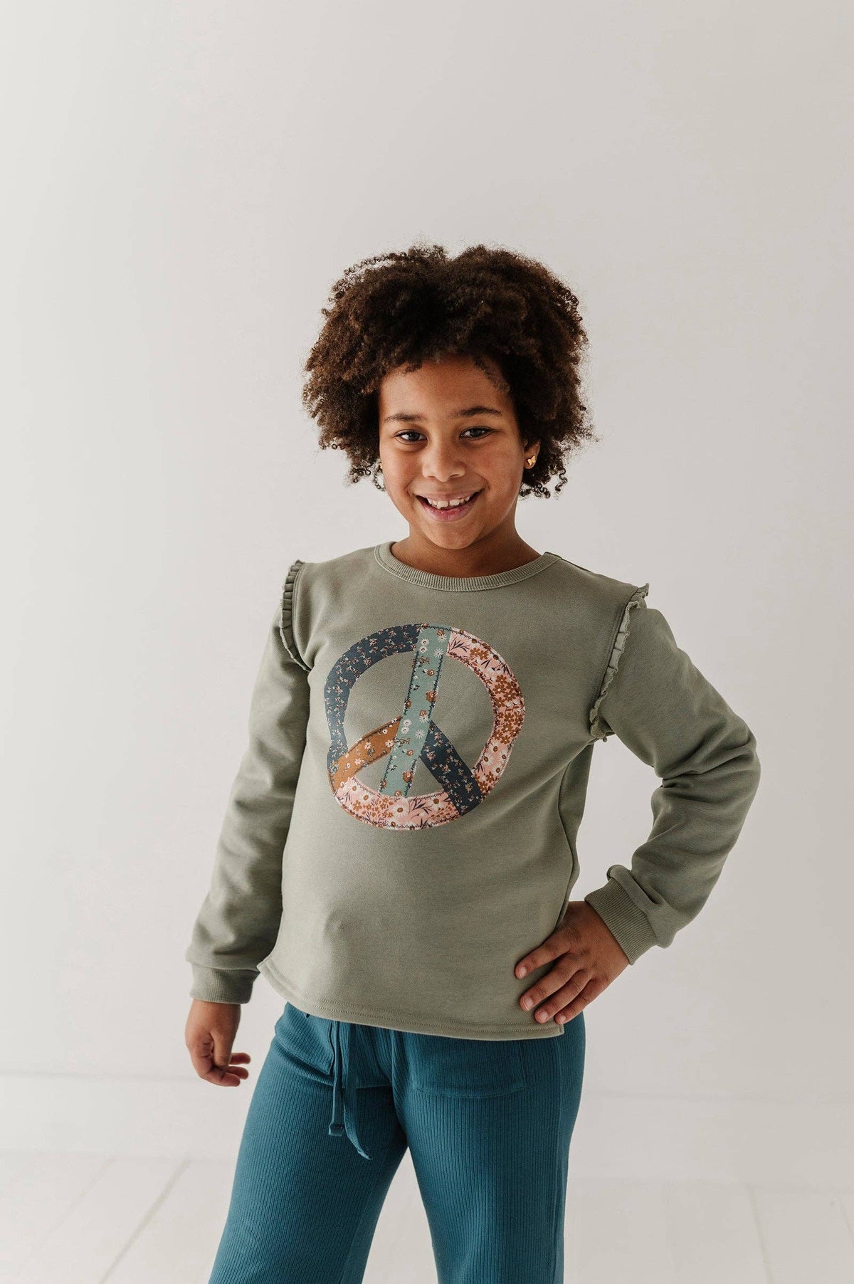 Avery & Alexander Raw Edge Sweatshirt