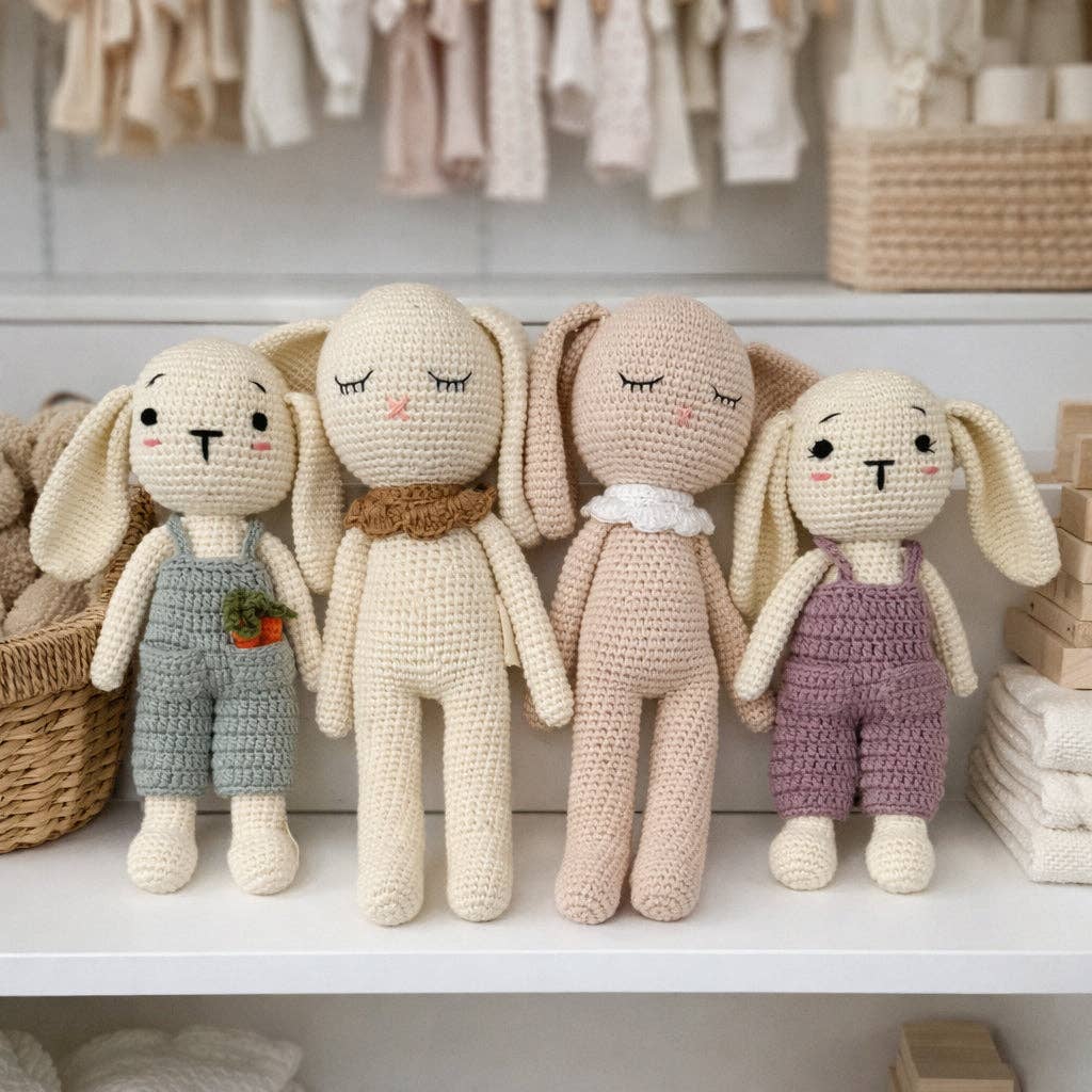 Henry Sleepy Bunny Doll