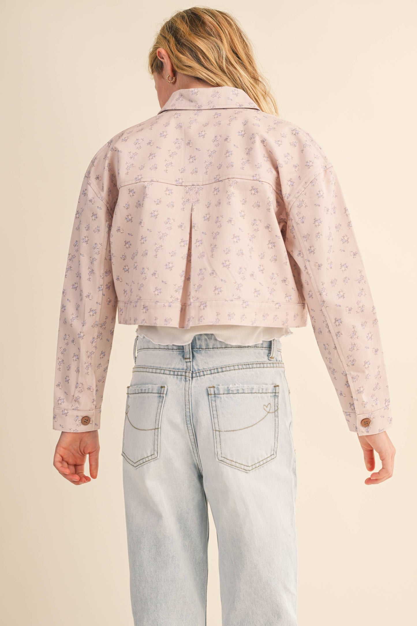 TWEEN KIDS GIRLS CROPPED JACKET (7-14)