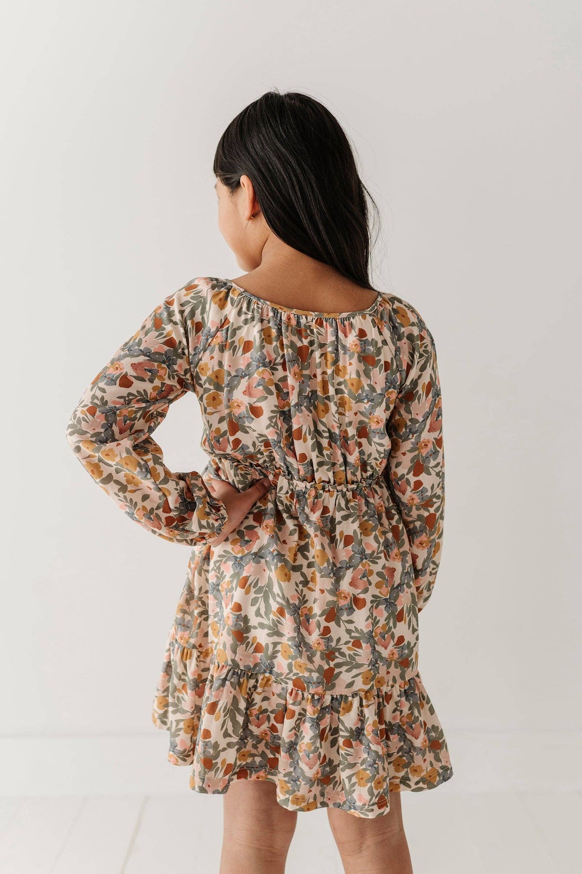 Avery & Alexander Mitered Smocked Front Babydoll Dress