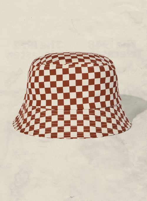 Kids Checkerboard Bucket Hat (+4 Colors)