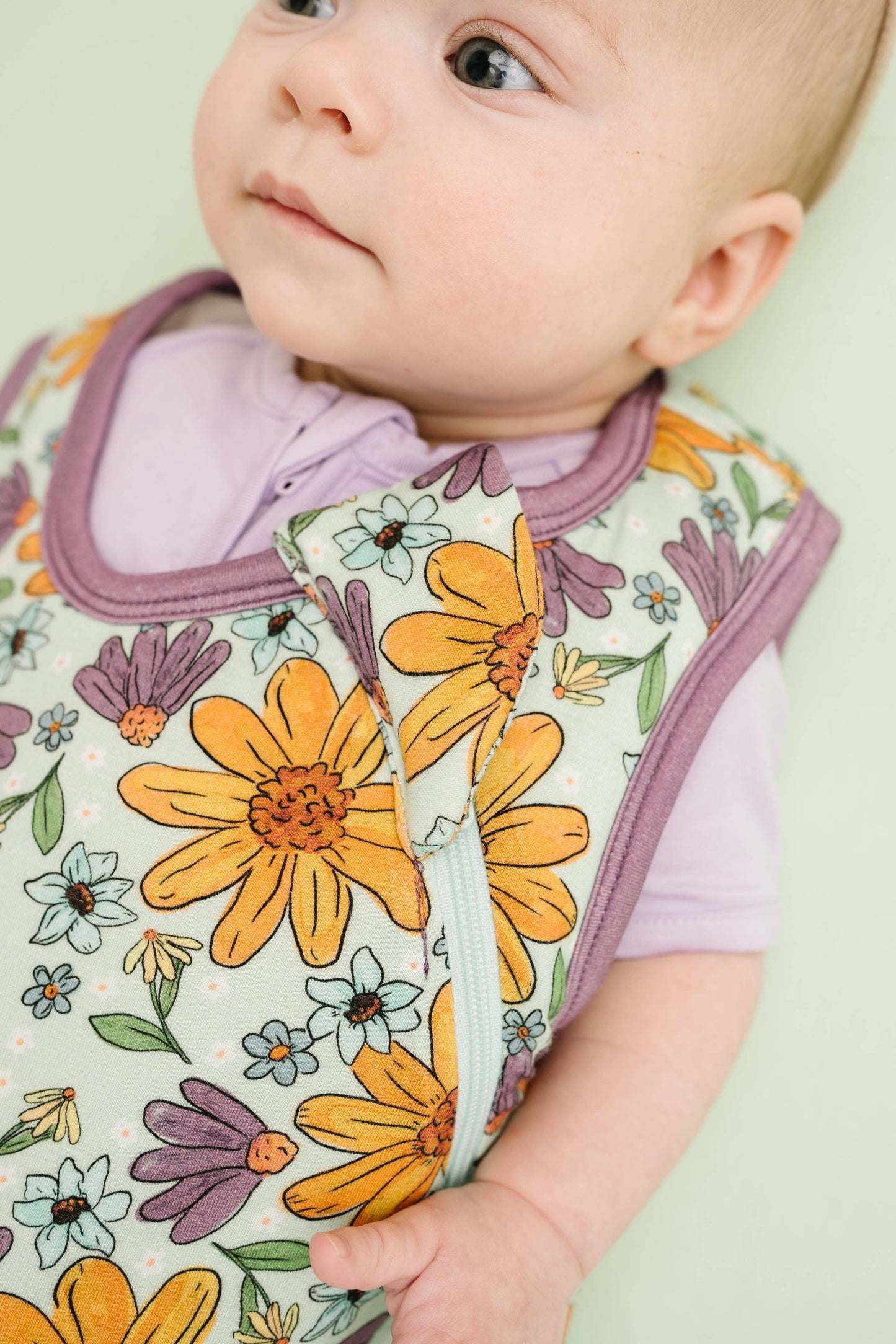 Laura Mae Floral Bamboo Sleep Bag