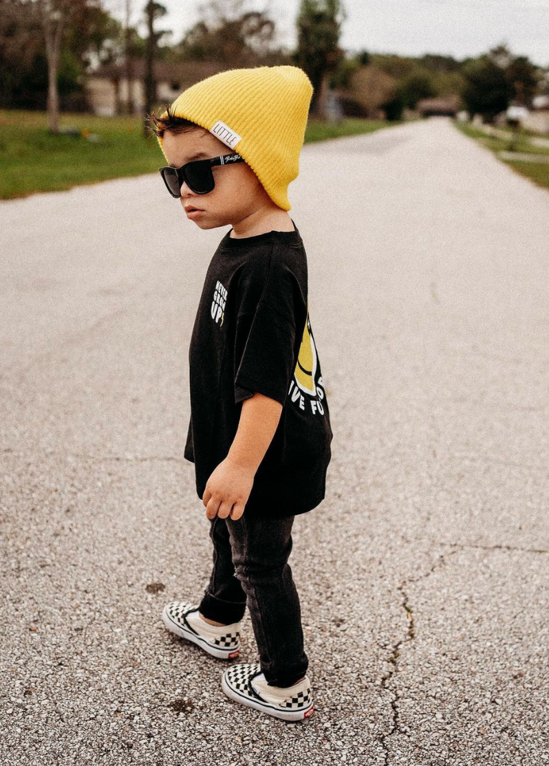 Never Grow Up T-Shirt Yellow