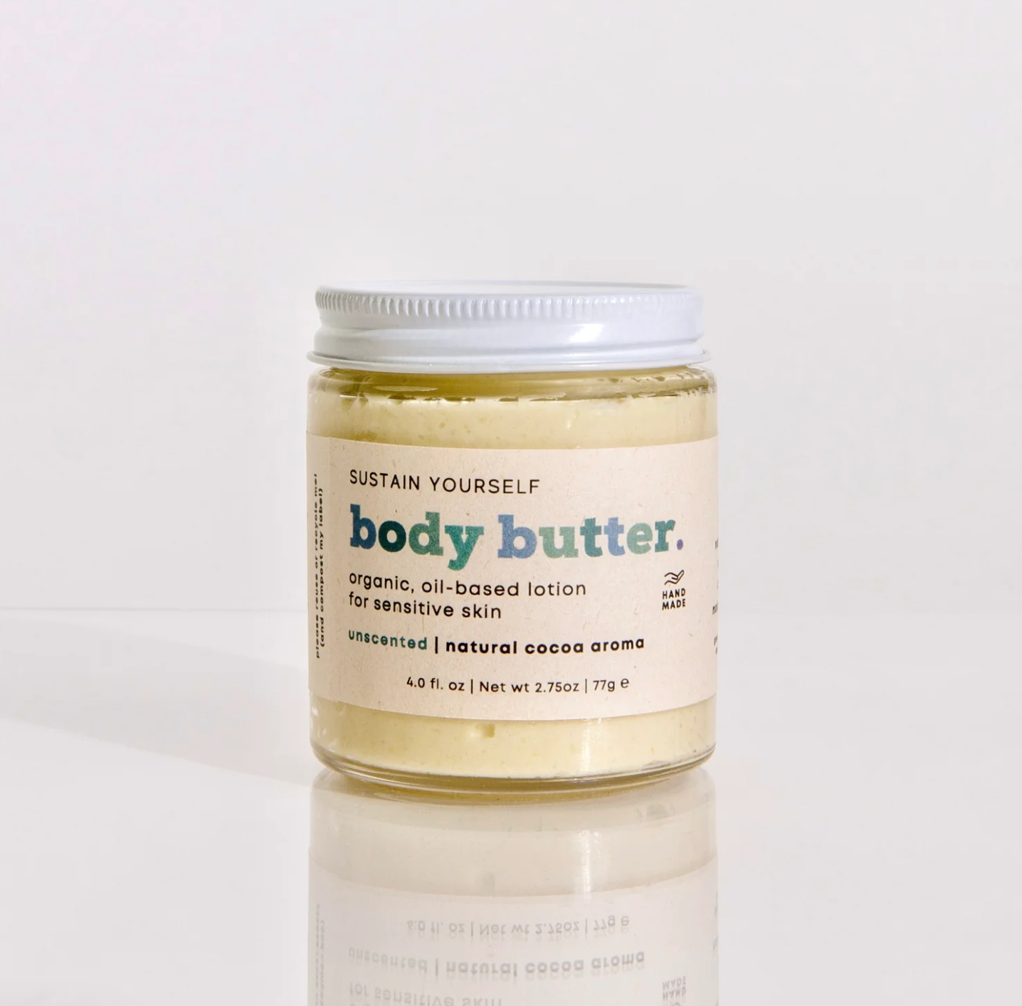 Organic Unscented Body Butter