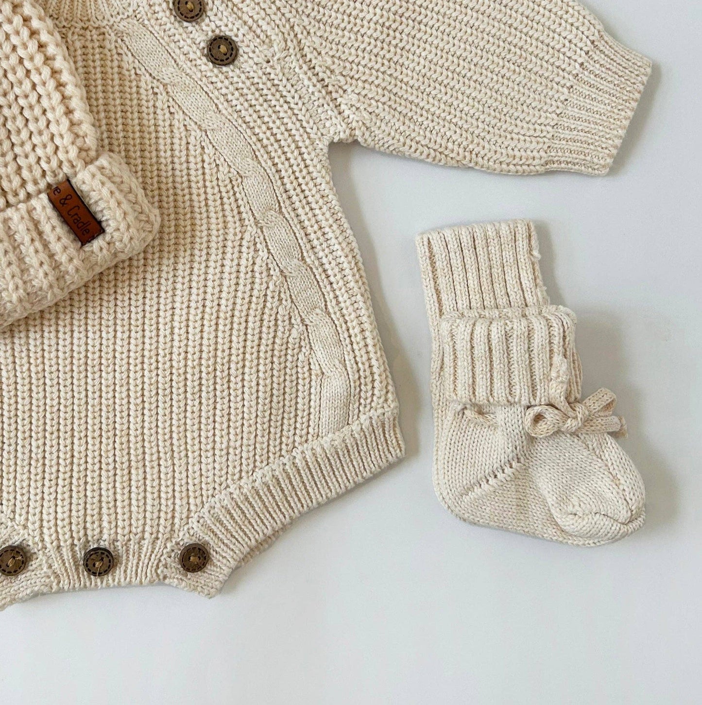 Elliot Knitted Sweater Romper