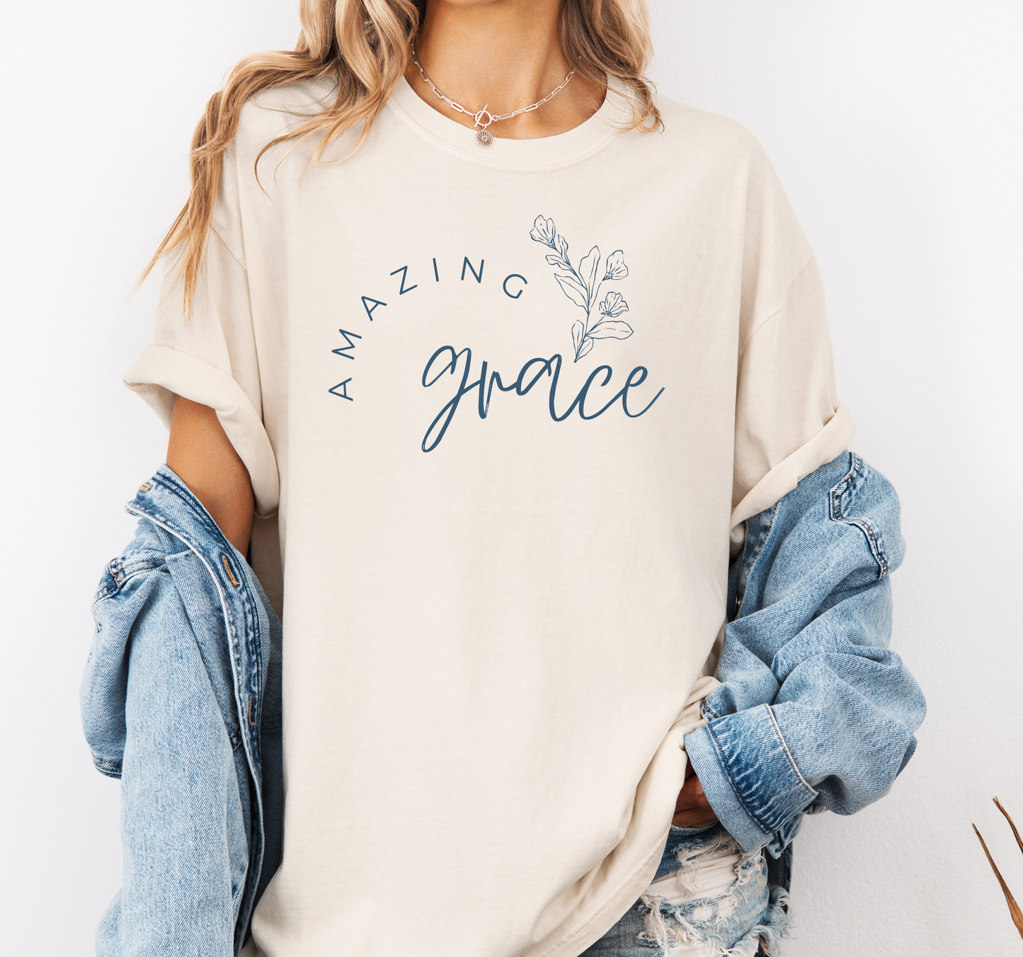 Amazing Grace Shirt, Faith Tee, Religious Shirt, Soft Gildan