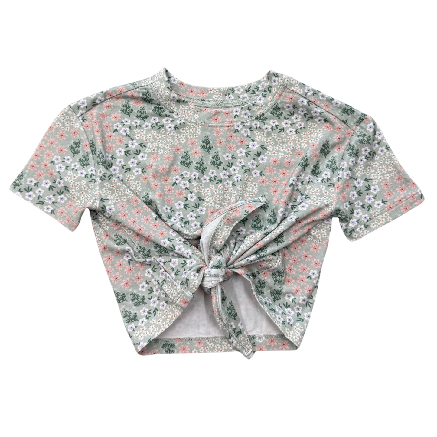 Babysprouts Girl's Tie Front Shirt