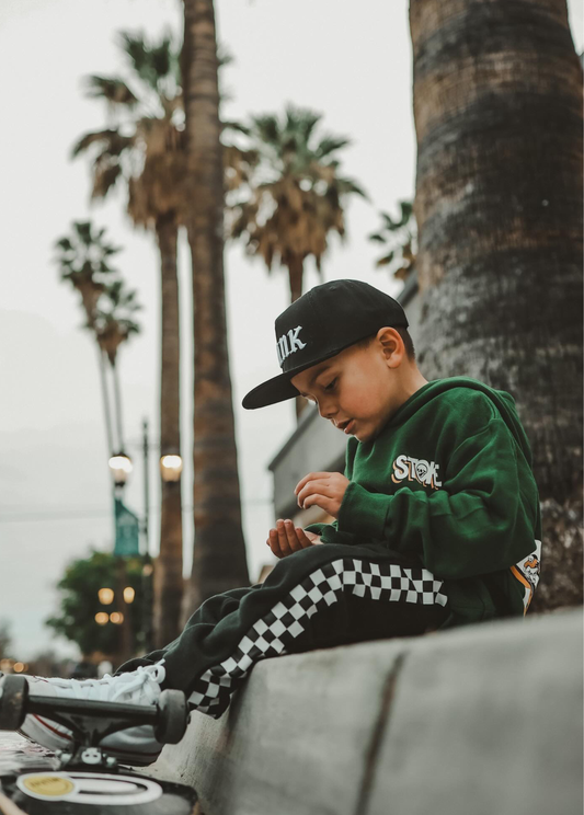 Checker Joggers