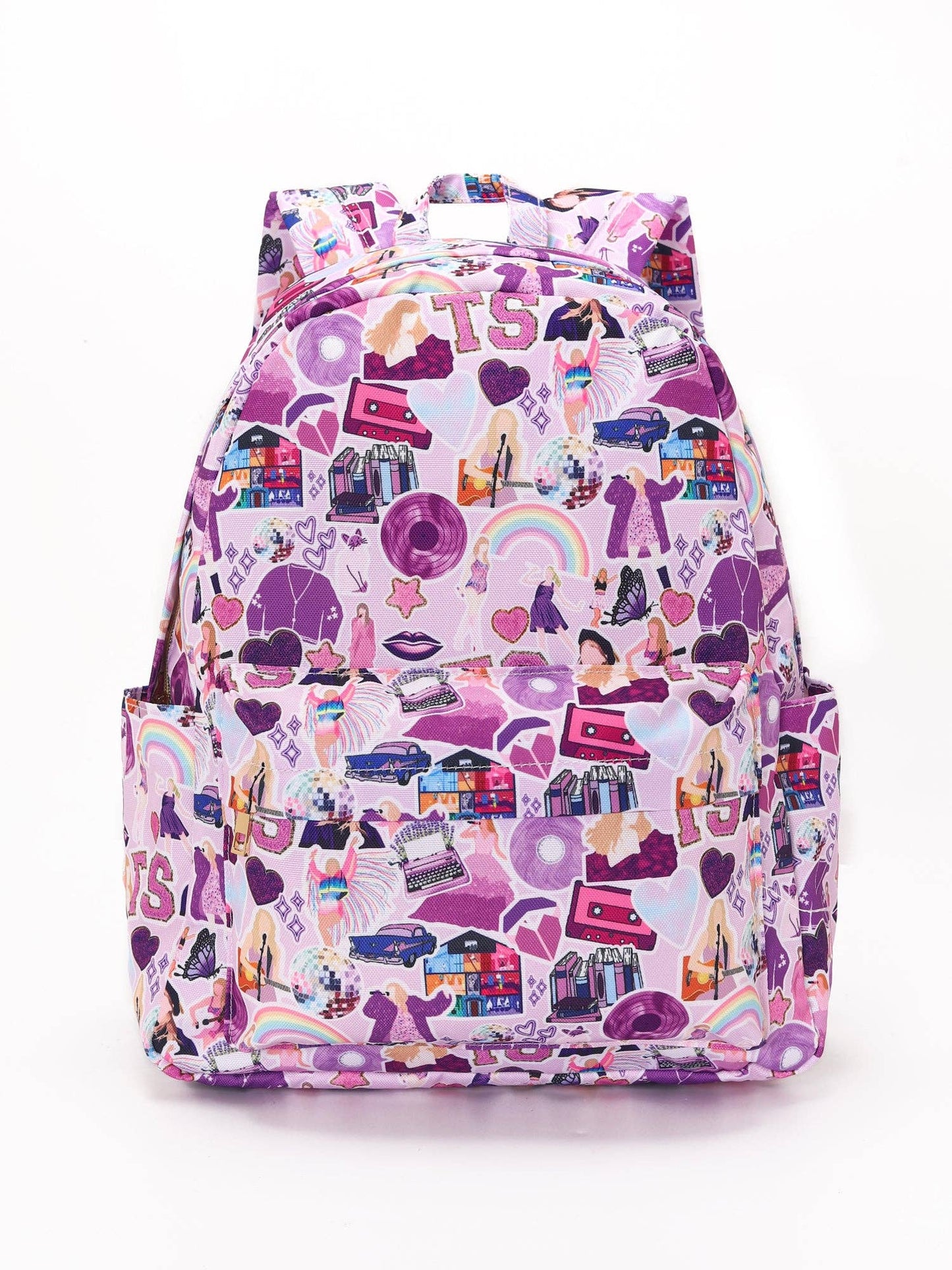 Purple Kids Girls Music Tour Backpack