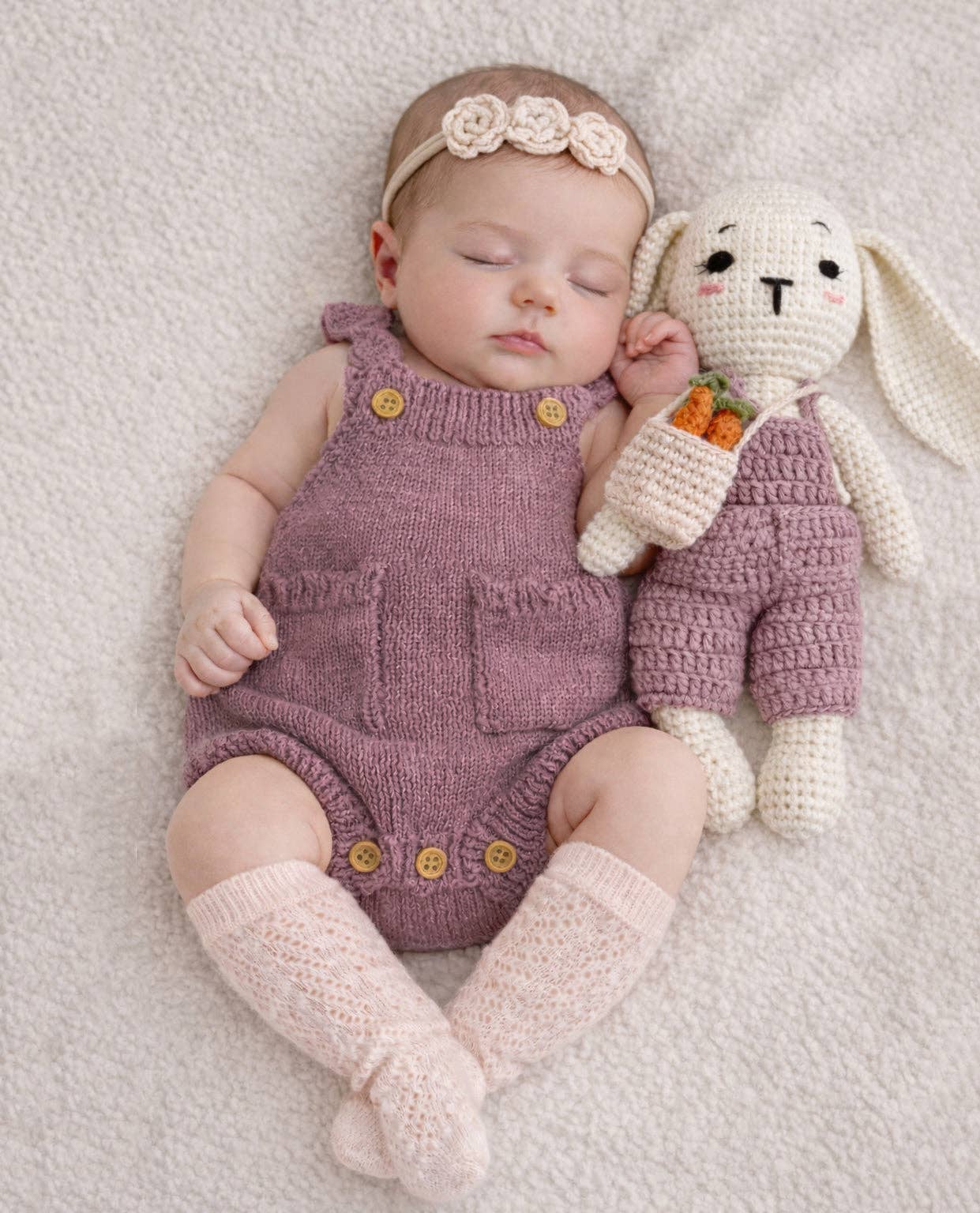 Henry Sleepy Bunny Doll